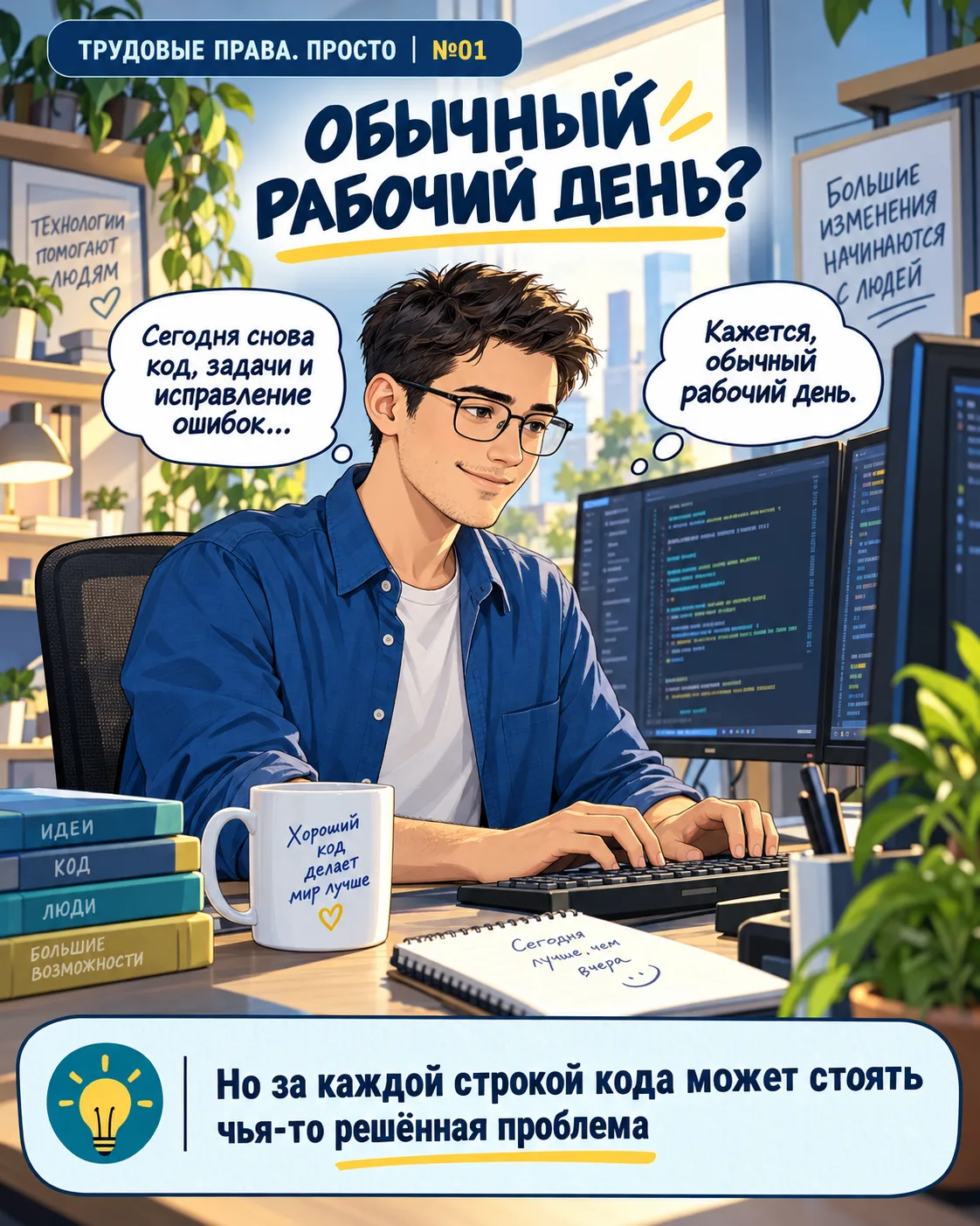 💻 Программисты создают то, без чего уже трудно представить нашу повседневную жизнь: по...