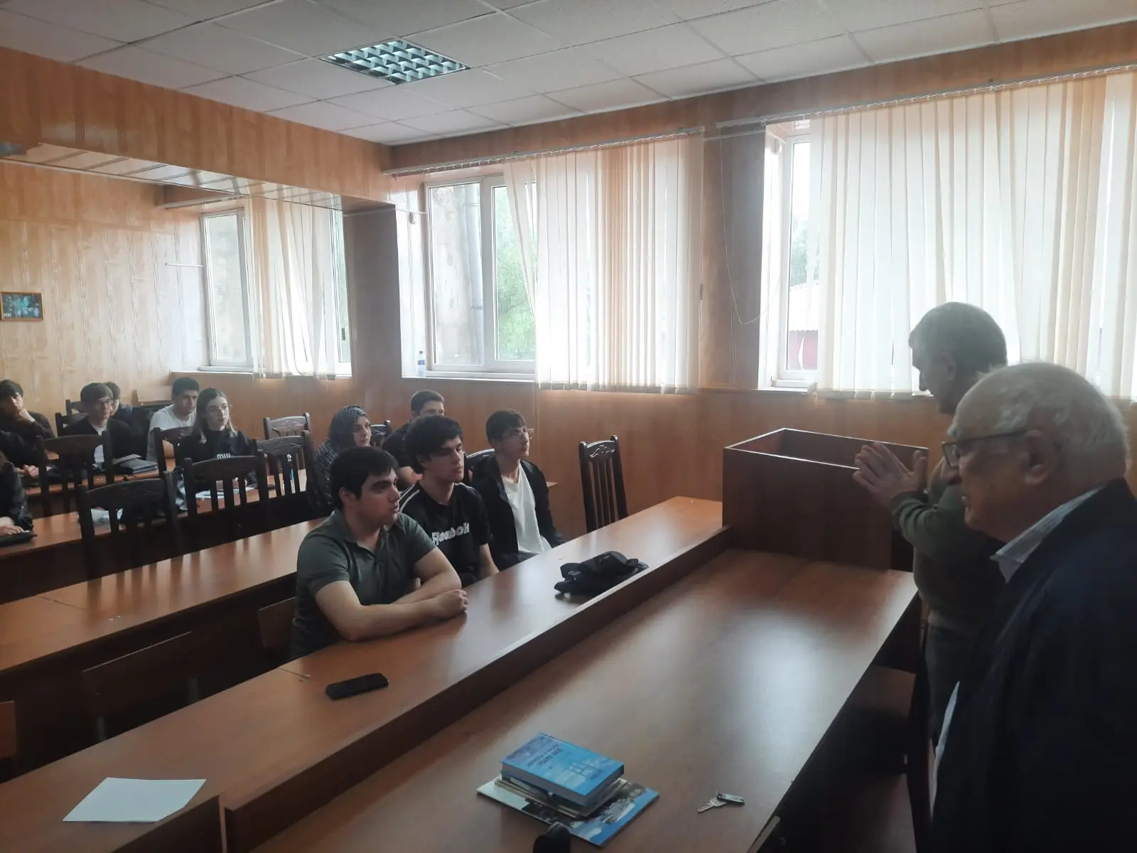 Сегодня на факультете состоялась встреча студентов с Саидом Ниналаловым Ахмедхановичем ...