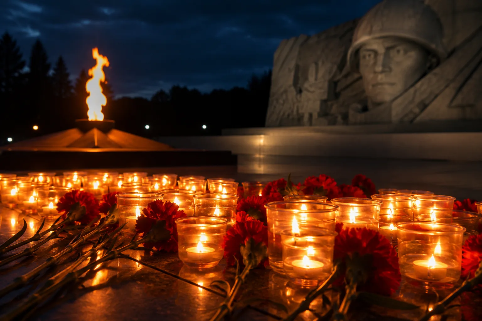 Свечи памяти зажгутся в Комсомольске-на-Амуре 🕯

22 июня, в День памяти и скорби, на Мемориальном к