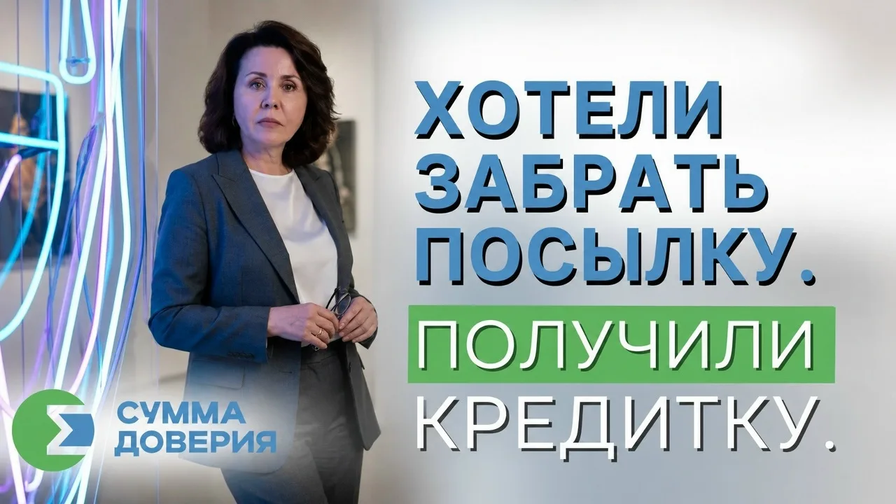 ХОТЕЛИ ЗАБРАТЬ ПОСЫЛКУ. ПОЛУЧИЛИ КРЕДИТКУ.

Пришли на почту за заказным письмом.✉ Сотрудник протягив