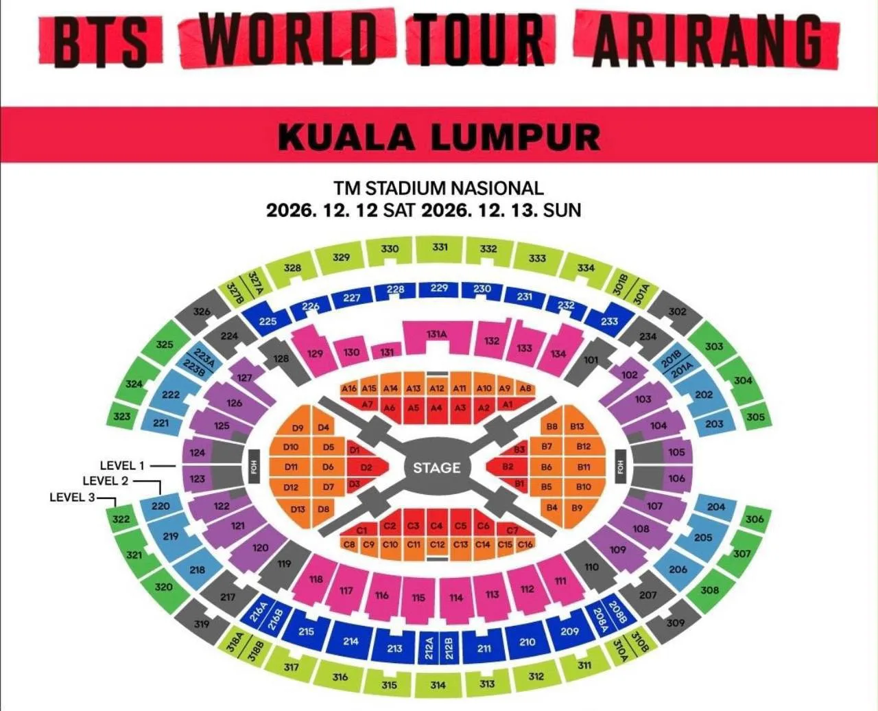 *BTS WORLD TOUR 😍✨*