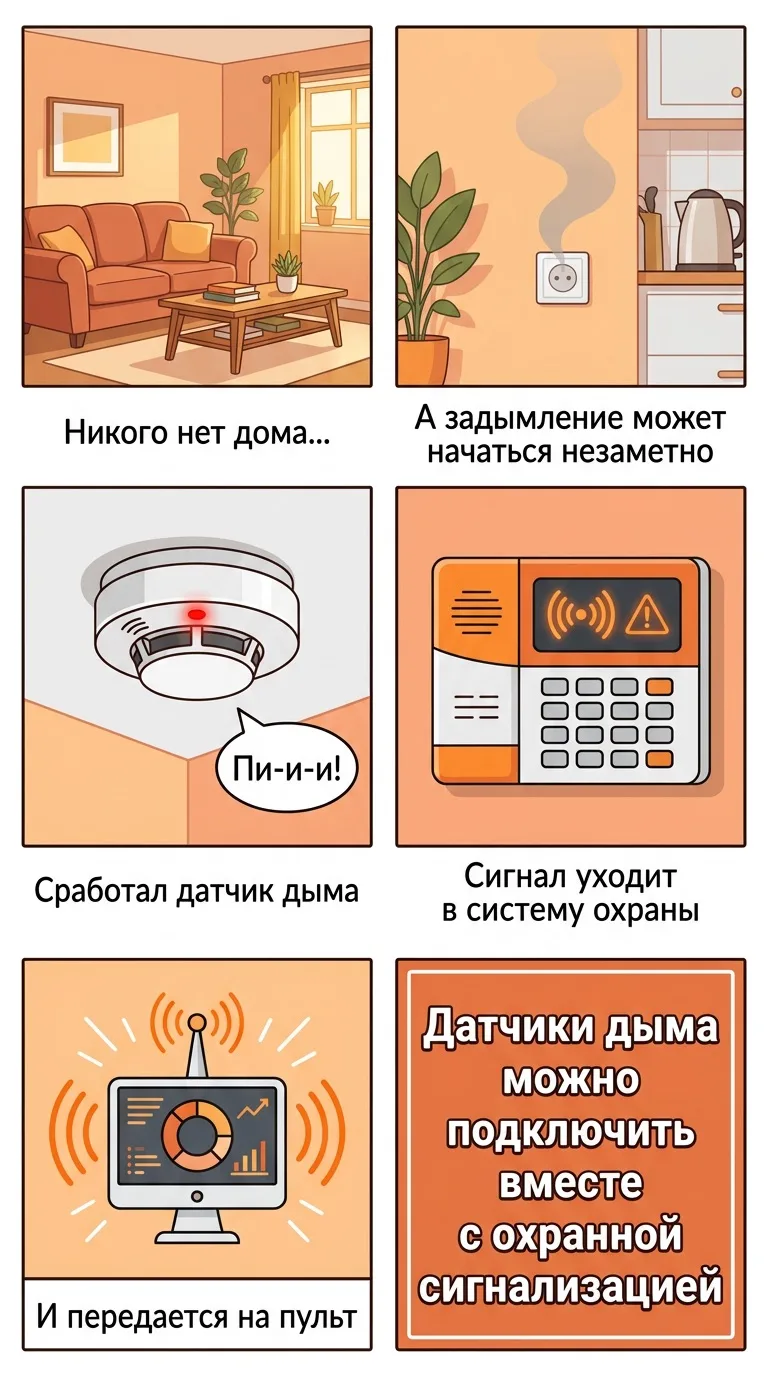 М-Групп напоминает: пожар чаще всего начинается тихо — с небольшого задымления. И самое...