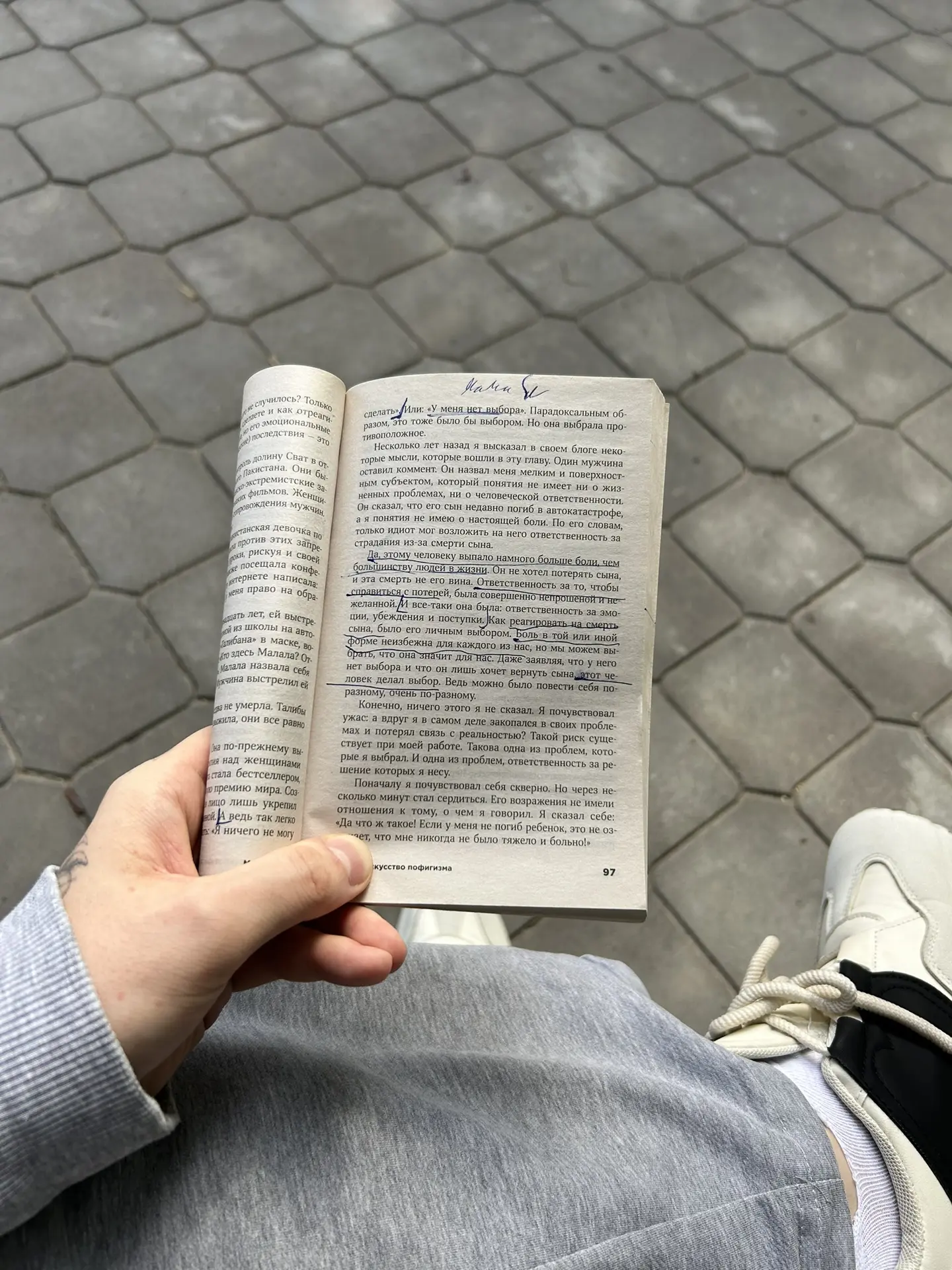 Вот так я изучаю книги. И поэтому их покупаю.