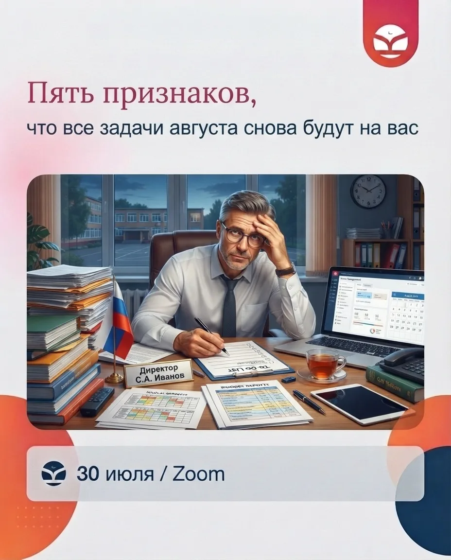 Пять признаков того, что все задачи августа снова будут на вас