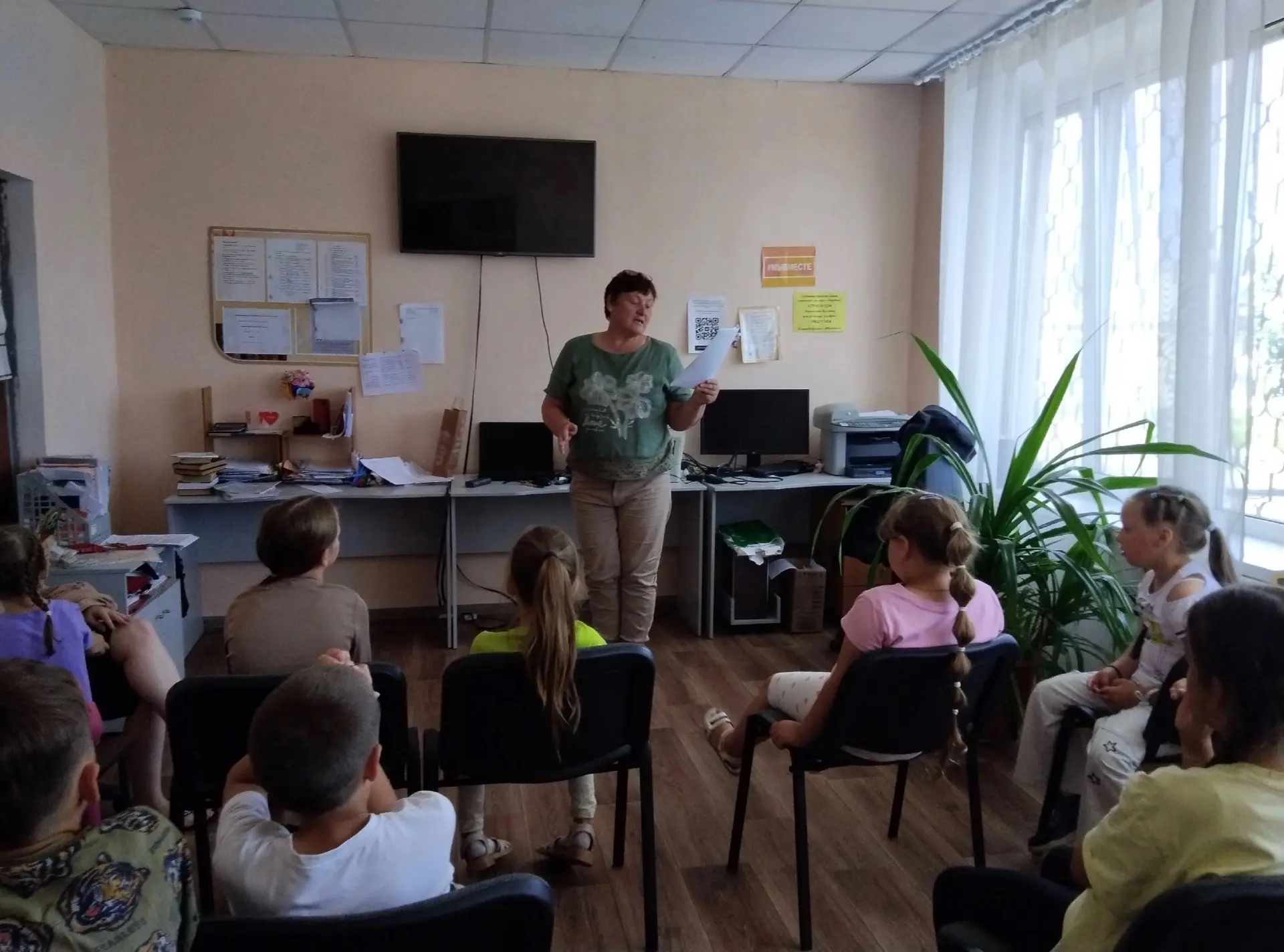 🎪Летняя карусель 

🔸В учреждениях культуры Еткульского округа продолжают работу летние площадки, к