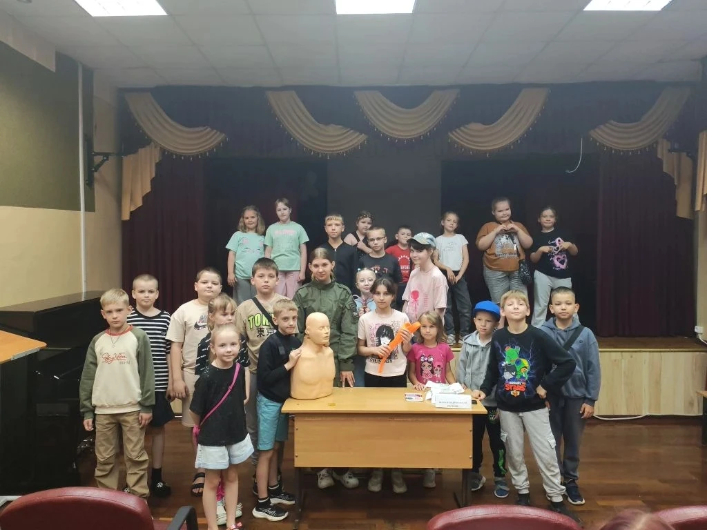 Сегодня в нашем летнем лагере "Алые паруса" школы №11 прошел день под девизом «Наша безопасность». 
