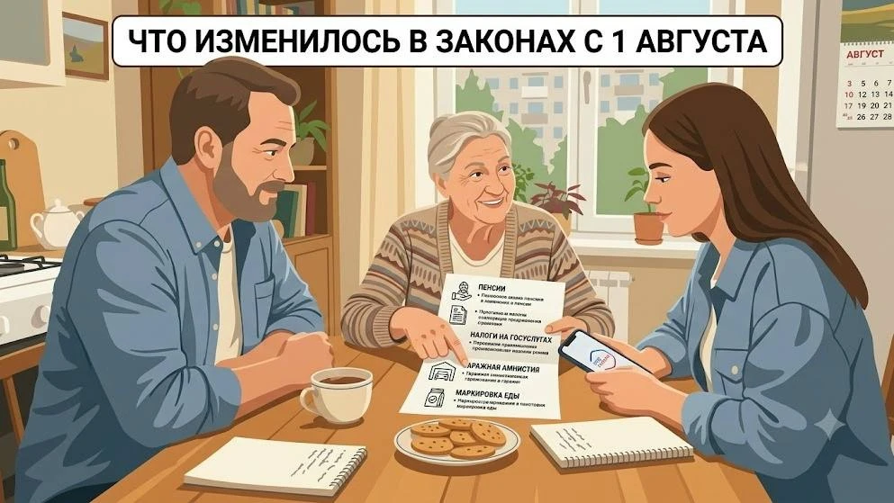 📌 Что изменилось в законах с 1 августа 2026 года: коротко и понятно