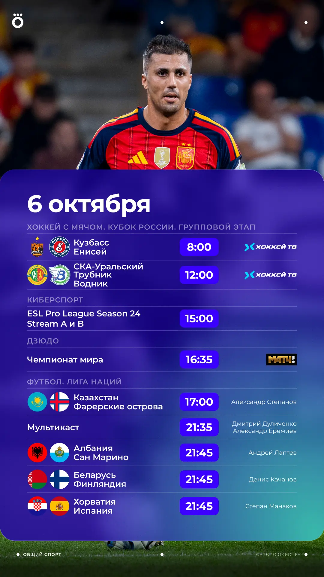 Последние матчи Лиги наций, киберспорт, BETBOOM матч сборной России и баскетбольный Евр...