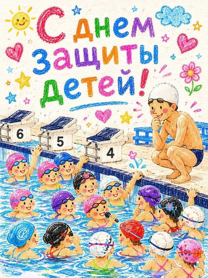 🎉 С Днем защиты детей!