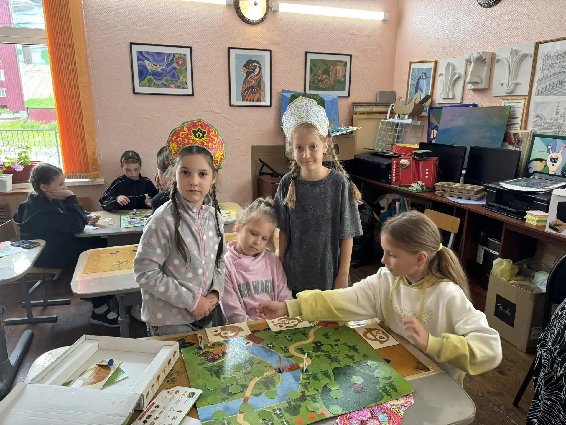 🎉 Неделя в ART-площадке «Активное поколение» пролетела как один миг! 🎉Каждое утро ребята начинали 