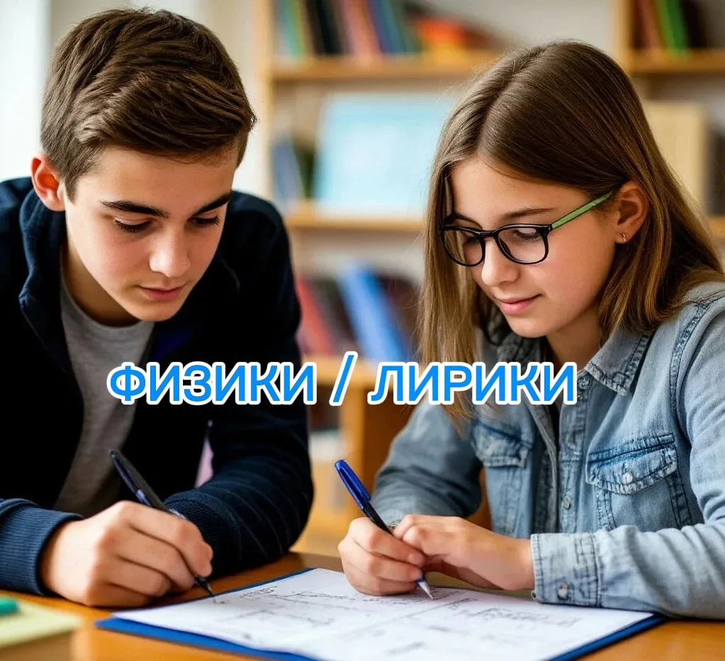 Ваш ребёнок — «физик» или «лирик»? Тест-шутка, которая скажет правду (или нет).