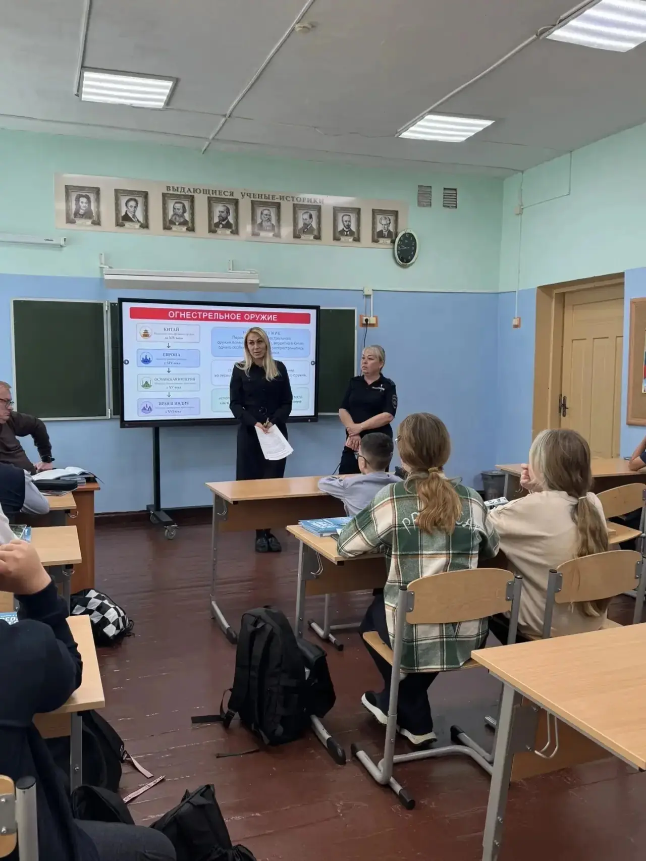 👮 Безопасность превыше всего: в школе прошла профилактическая беседа.