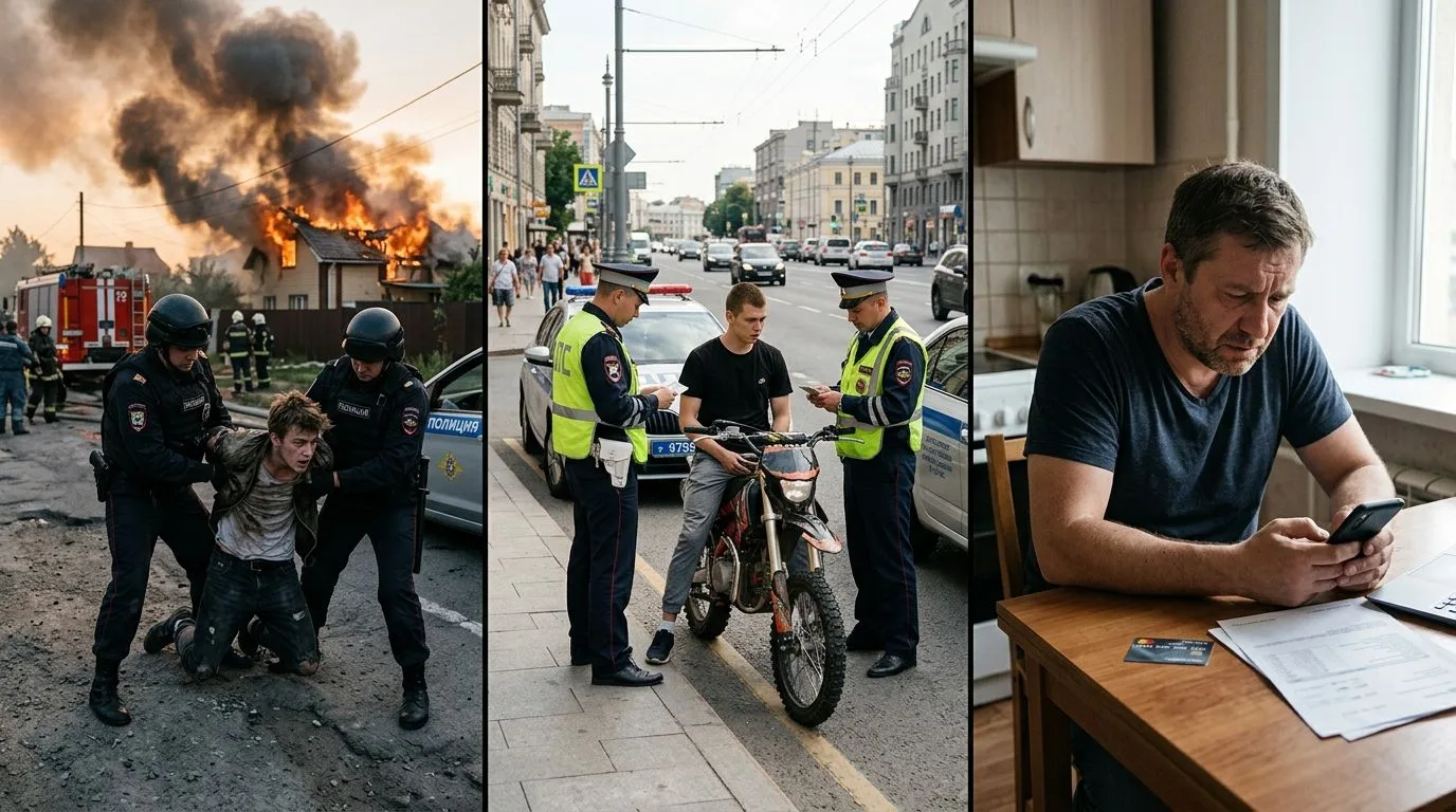 Поджигатель, бесправник и крупное мошенничество