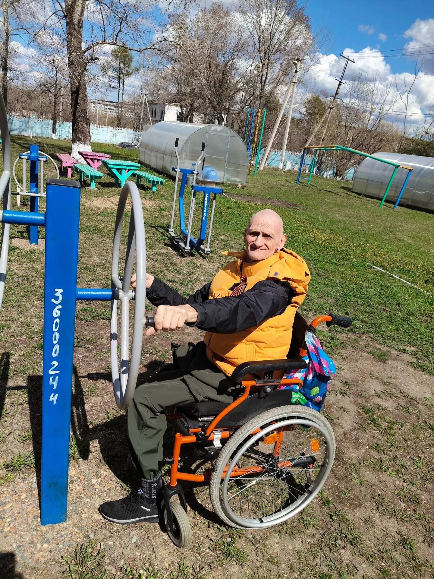 Спортивные мероприятия в «Райчихинском доме-интернате» для получателей социальных услуг...