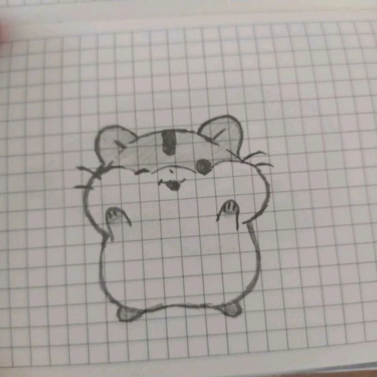 Рисунок хомячка