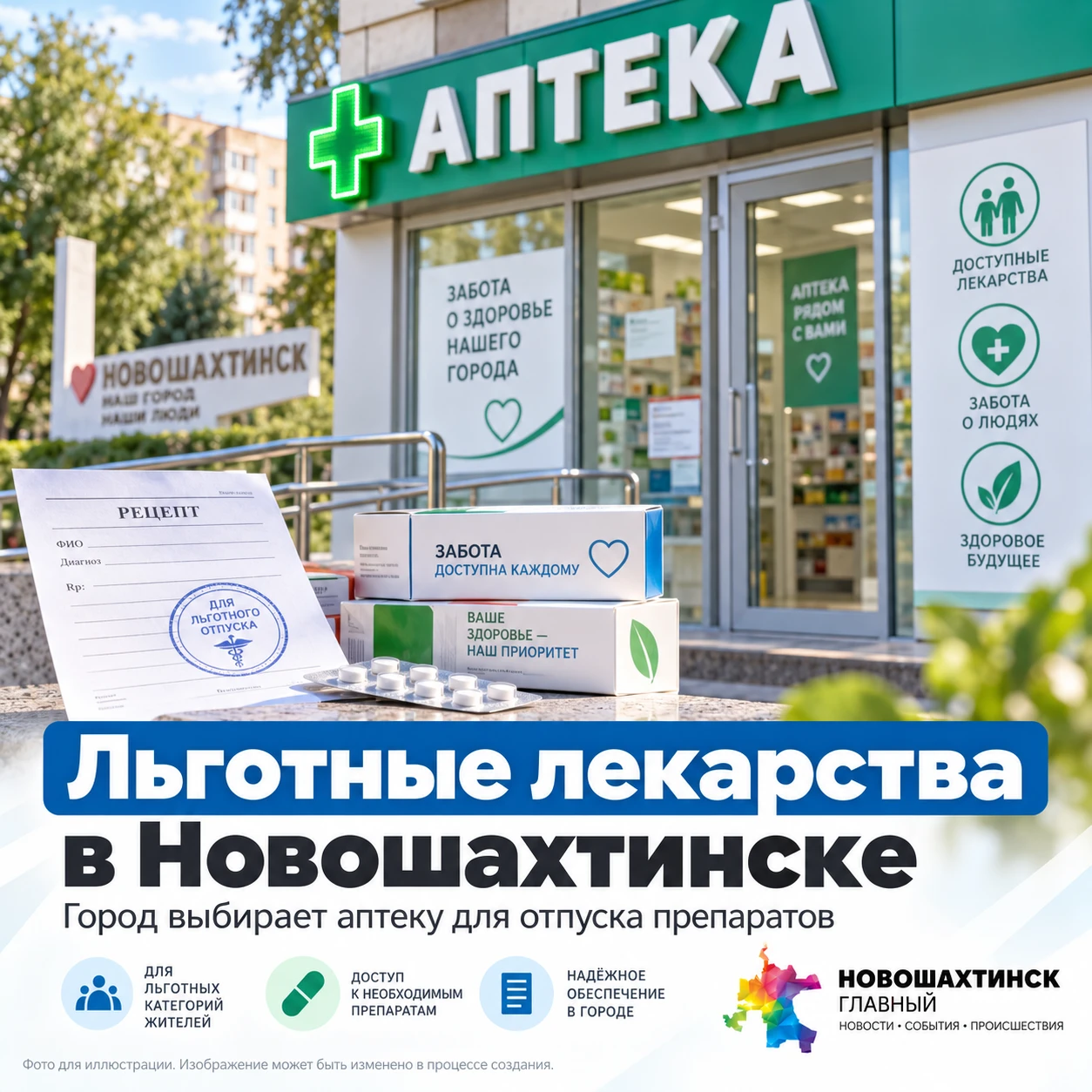 В Новошахтинске выбирают аптеку для льготных лекарств. Кого это касается