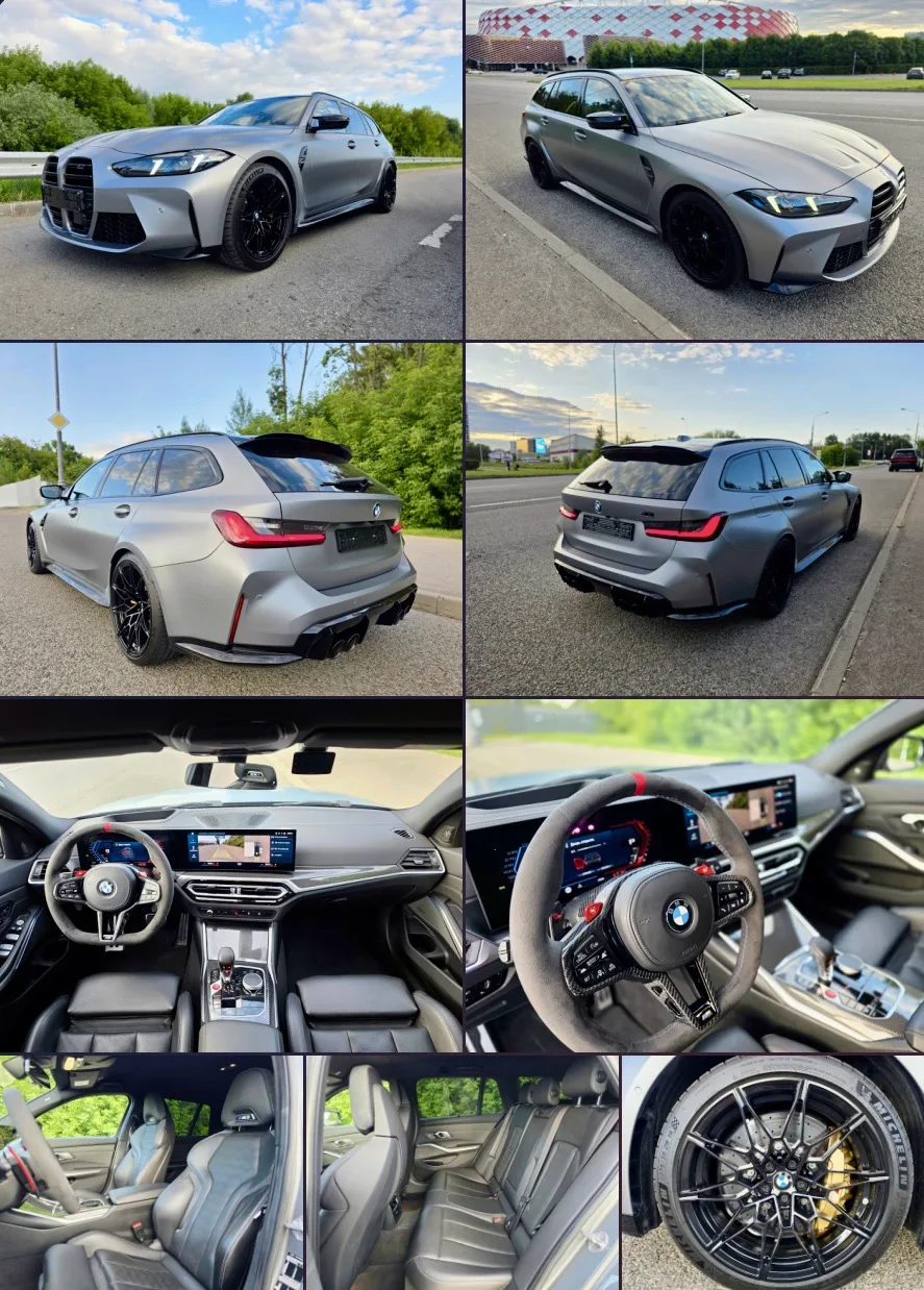 🚗 BMW M3 Competition touring 

💰11 500 000 руб. 

💰Возможна продажа с полным НДС

🔑 Автомобиль в