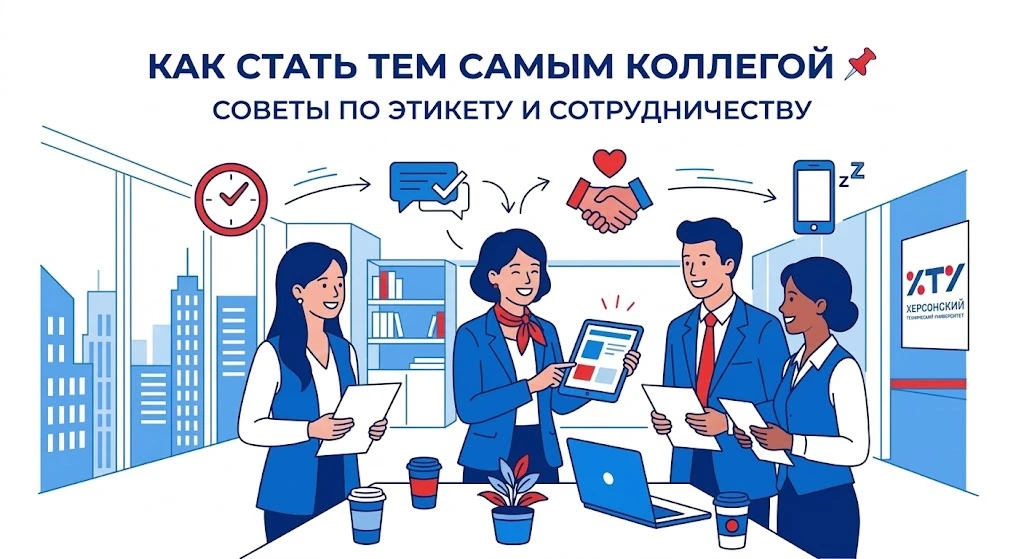 💼 Как стать коллегой, с которым приятно работать 📌
