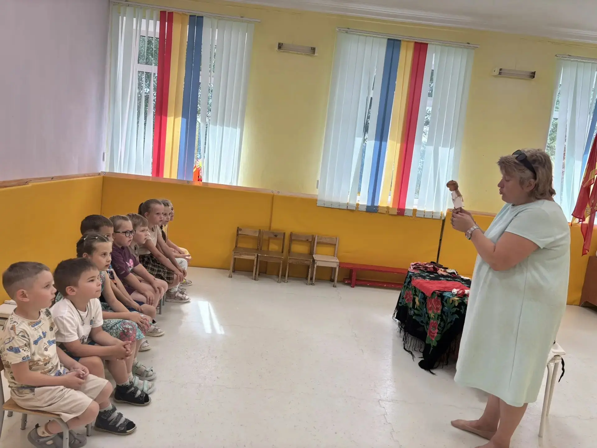 В гостях у ребят — краеведческий музей! Сегодня наш детский сад погрузился в атмосферу народных трад