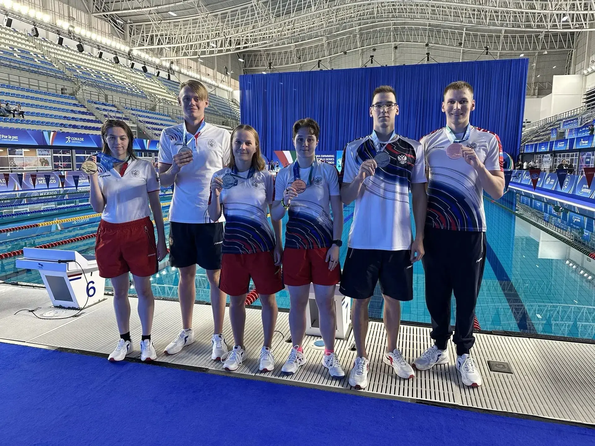 🇲🇽 Наши в Мексике!🏊‍♀️💪