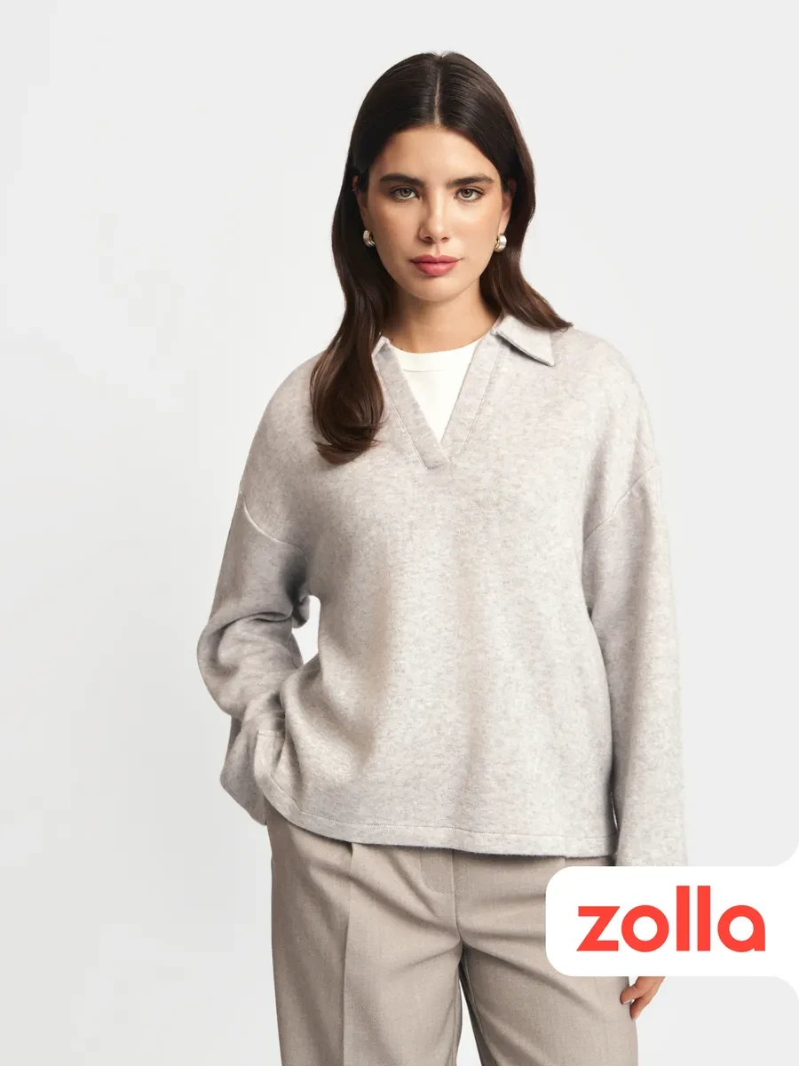 ⚡️ Женский джемпер поло, Zolla