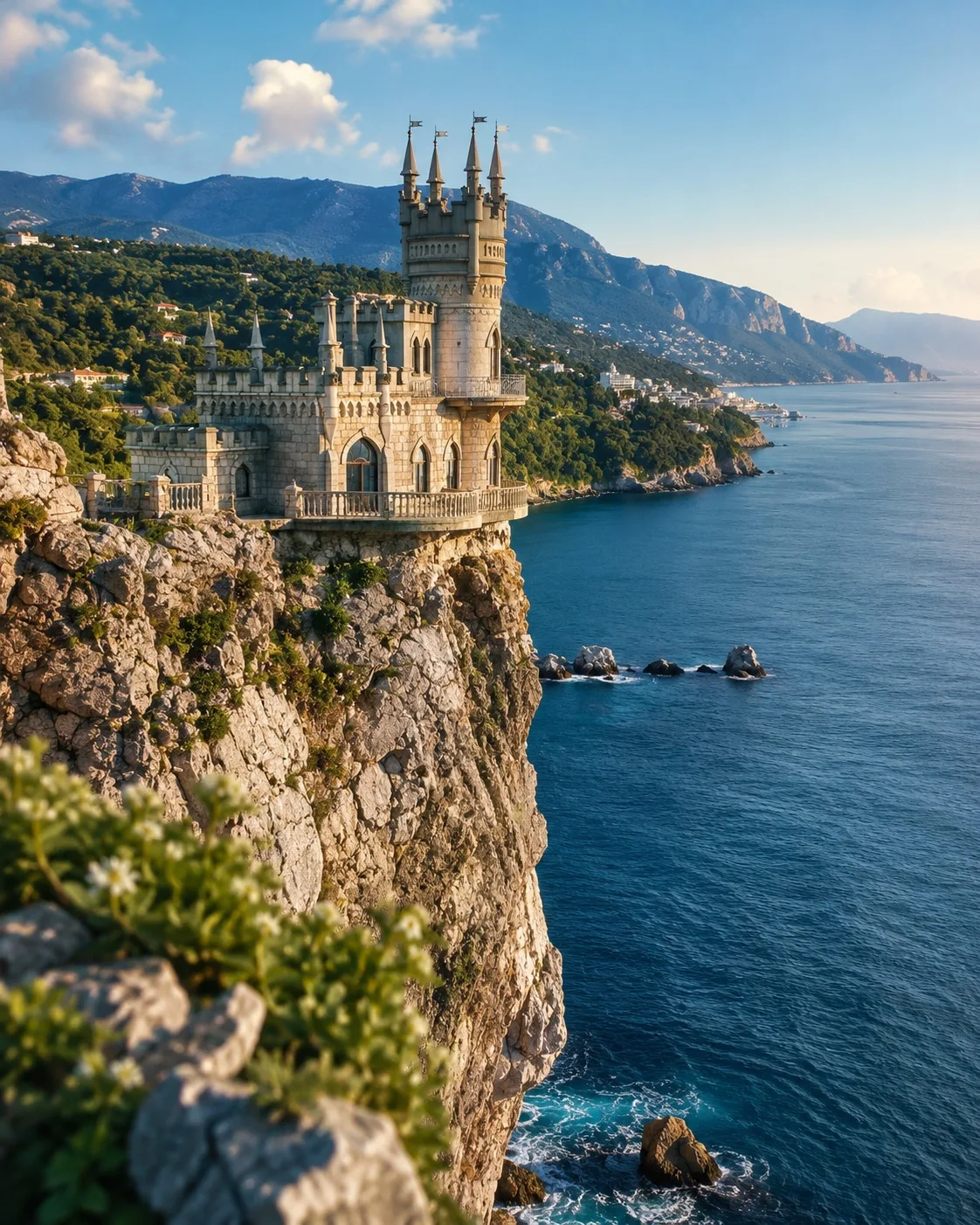 🏰 Ласточкино гнездо с моря