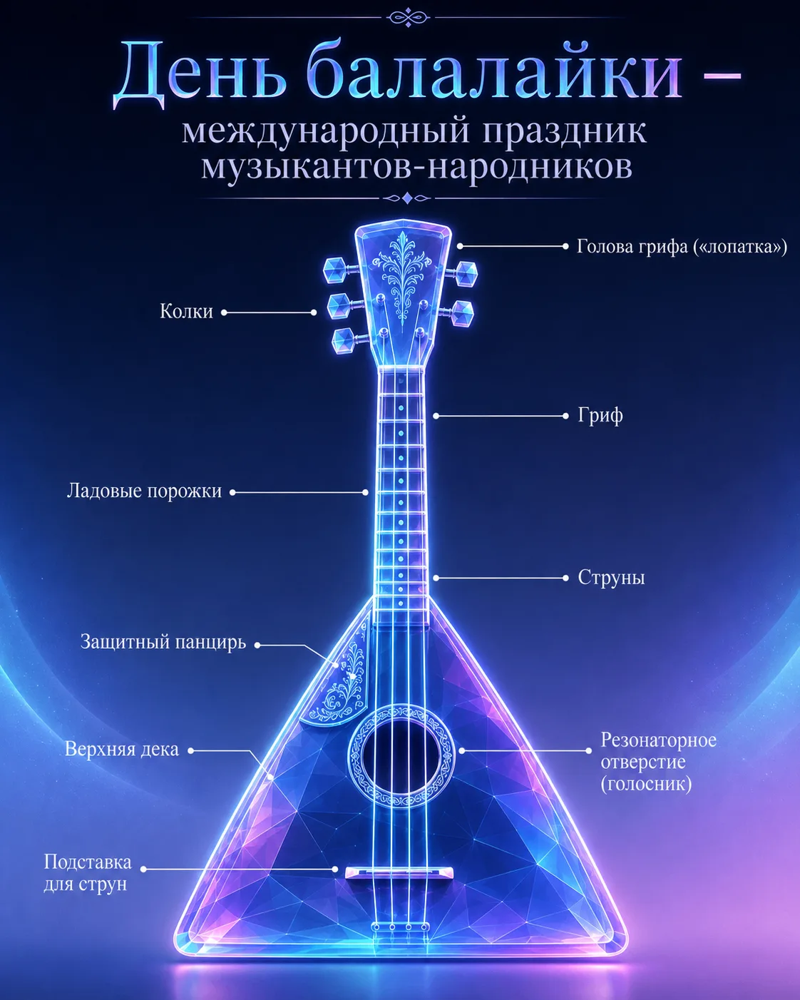 Сегодня отмечается День балалайки — международный праздник музыкантов-народников и это хороший повод