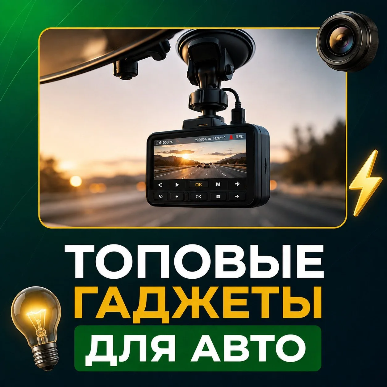⚡Топ полезных гаджетов для автомобиля