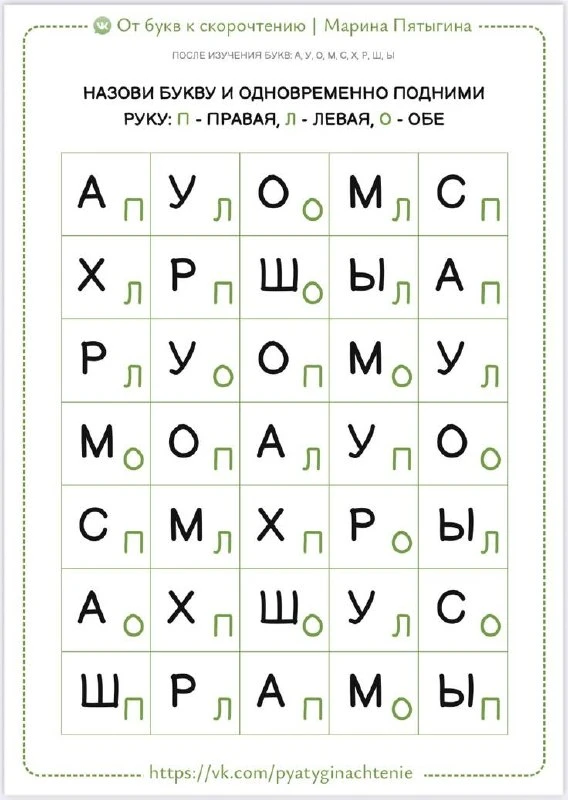 Упражнение «Алфавит» — зарядка для мозга и внимания