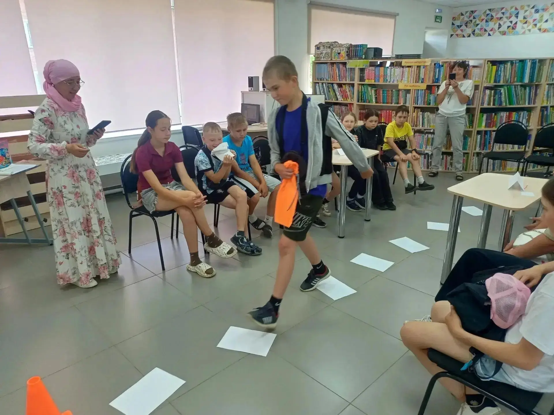 Игровая программа “Литературный детектив”
 
17 июня в центральной детской библиотеке им. С.В. Михалк