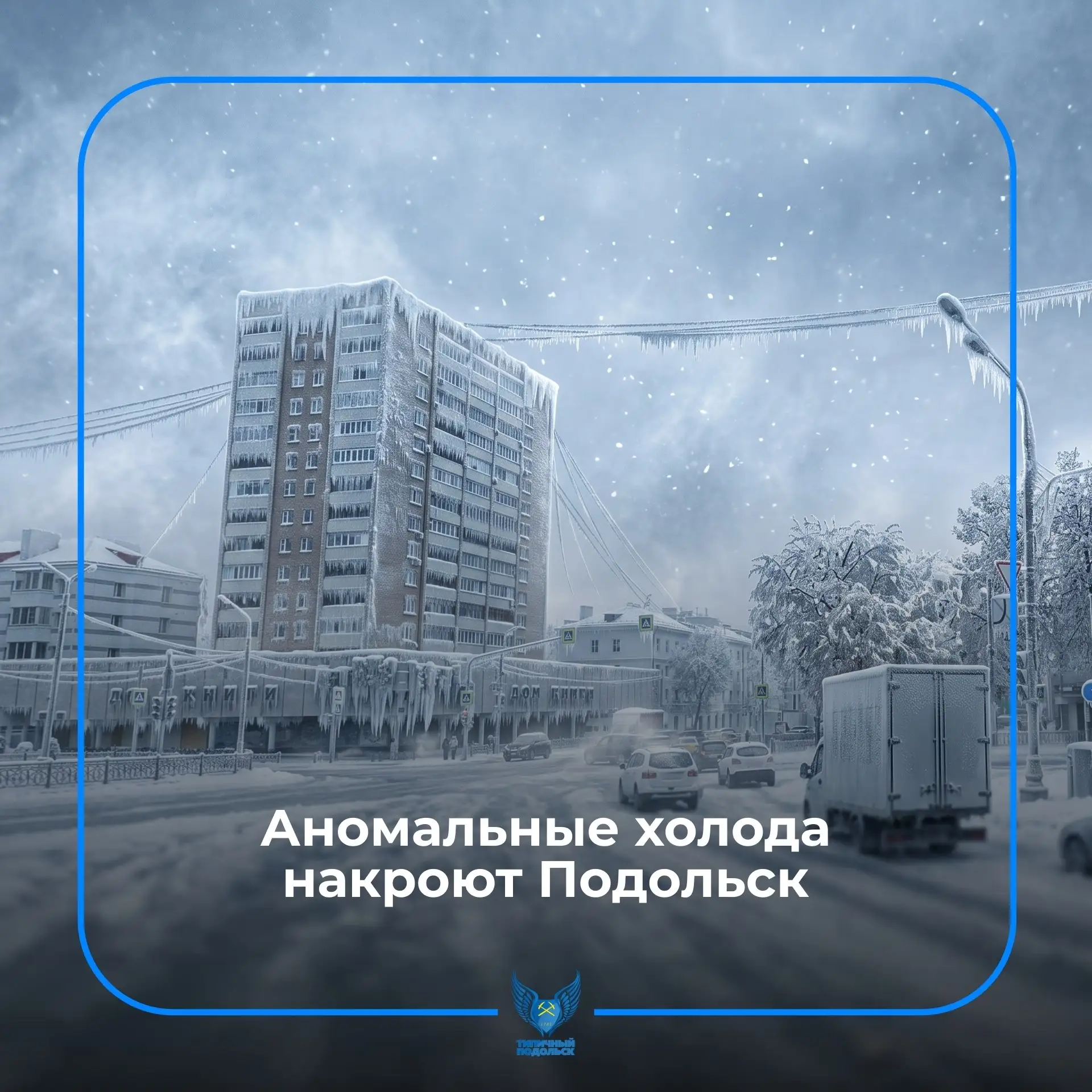 В Подольск идут аномальные холода. В предстоящие выходные ночью температура упадет до +...