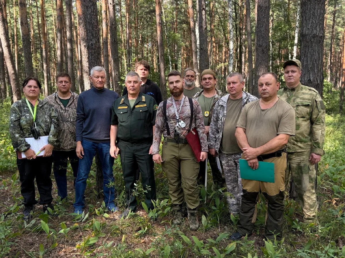 Семинар-практикум в лесной чаще. В ОКУ «Грязинское лесничество» прошла тренировка лесни...