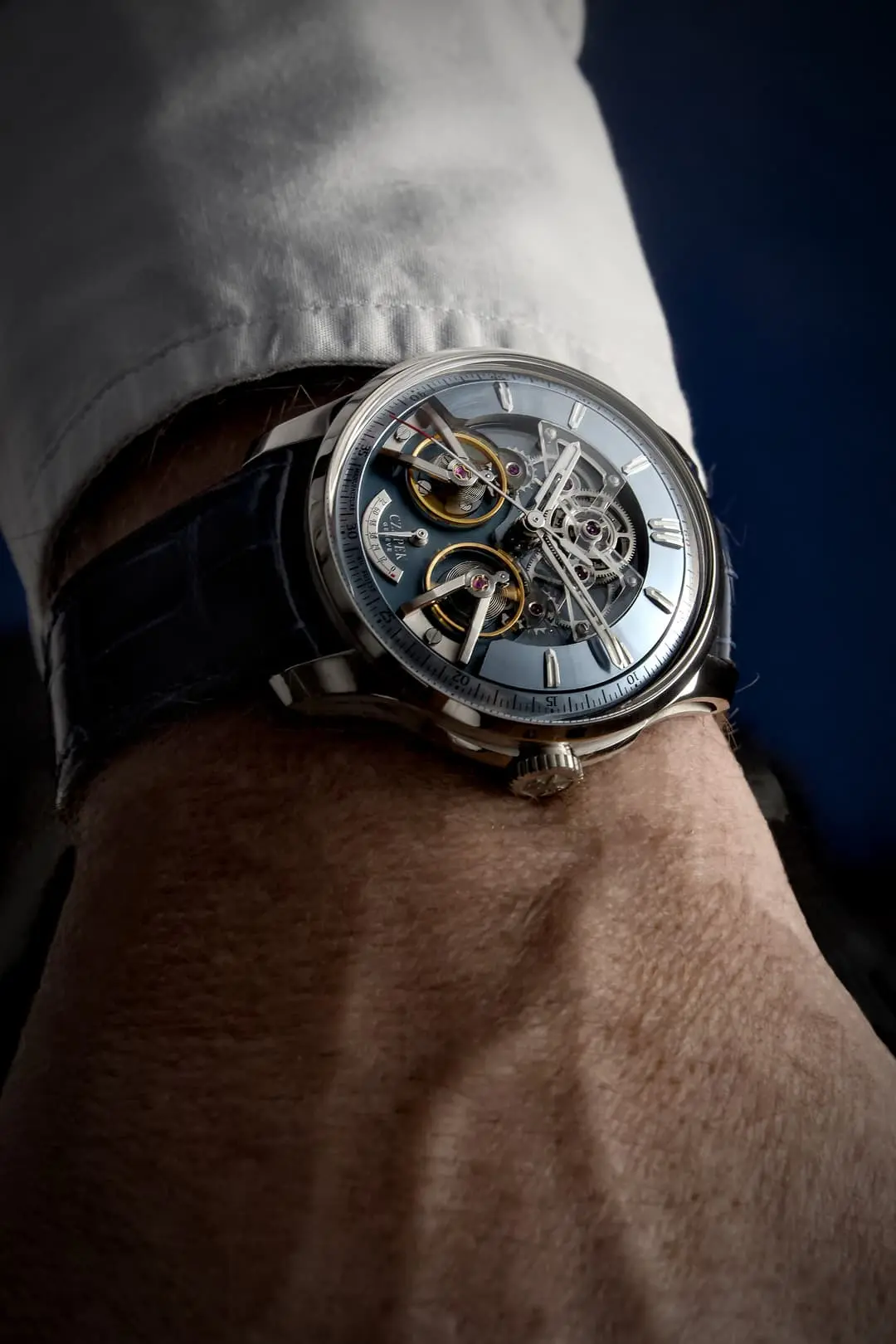Czapek & Cie представила в Женеве Place Vendôme Complicité Glacier Blue -  проект главы...
