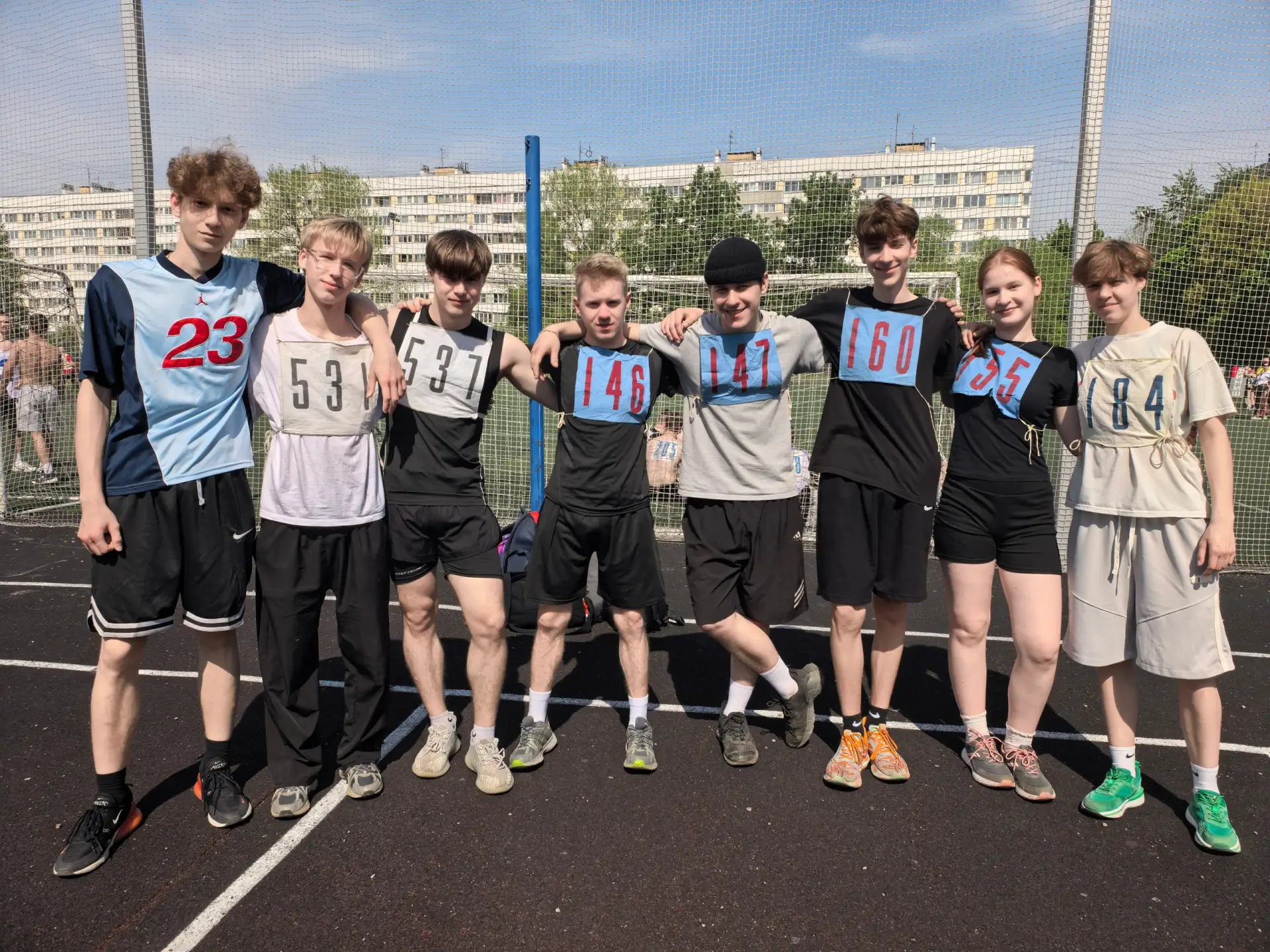 Легкоатлетический сезон в этом учебном году подходит к завершению! 🏃‍♂🏃‍♀    Троеборье в рамках Реги