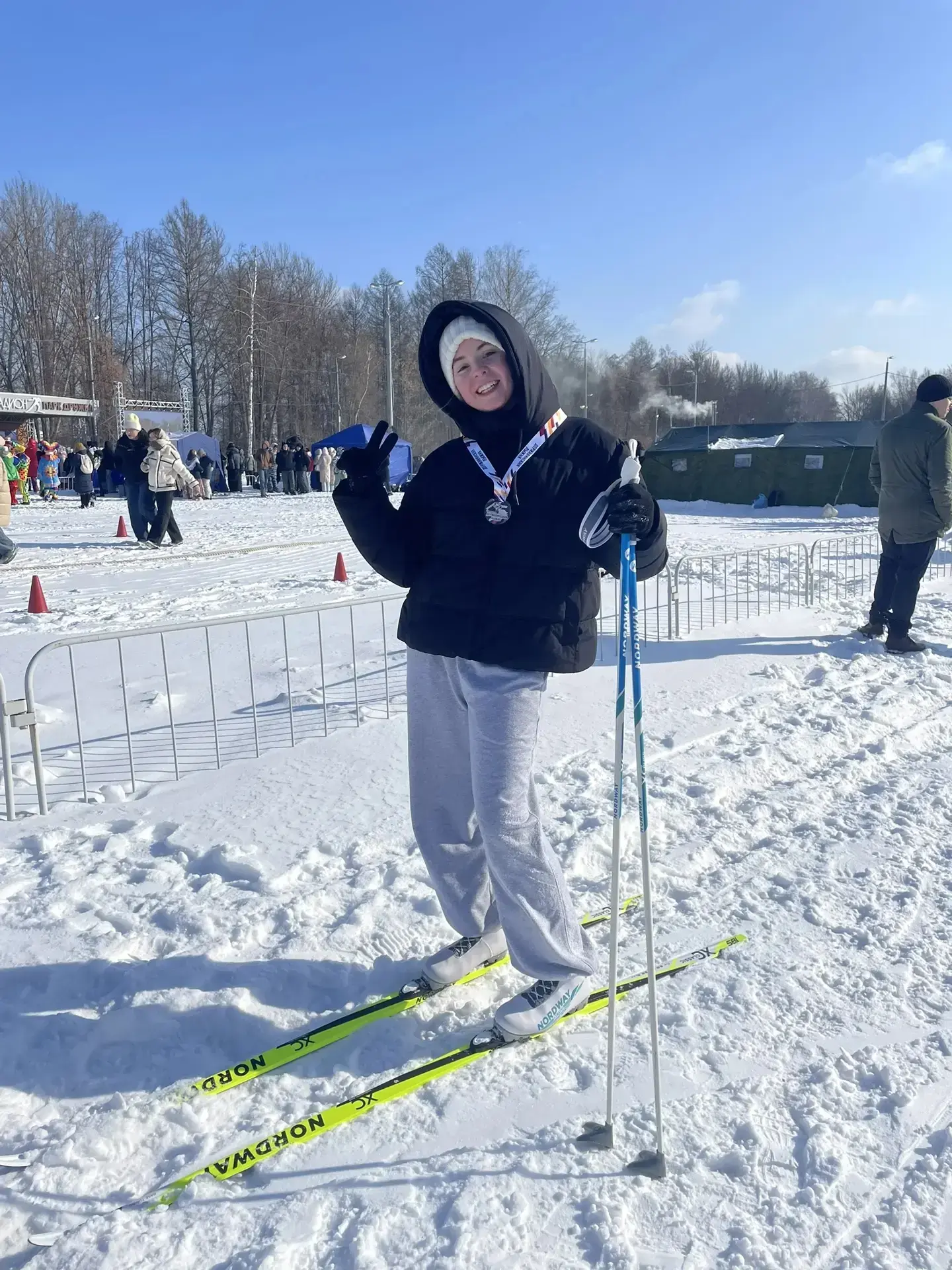 Державинская лыжня‑2026: яркий день на лыжне!  20 февраля 2026 года в парке «Дружба» состоялось  спо