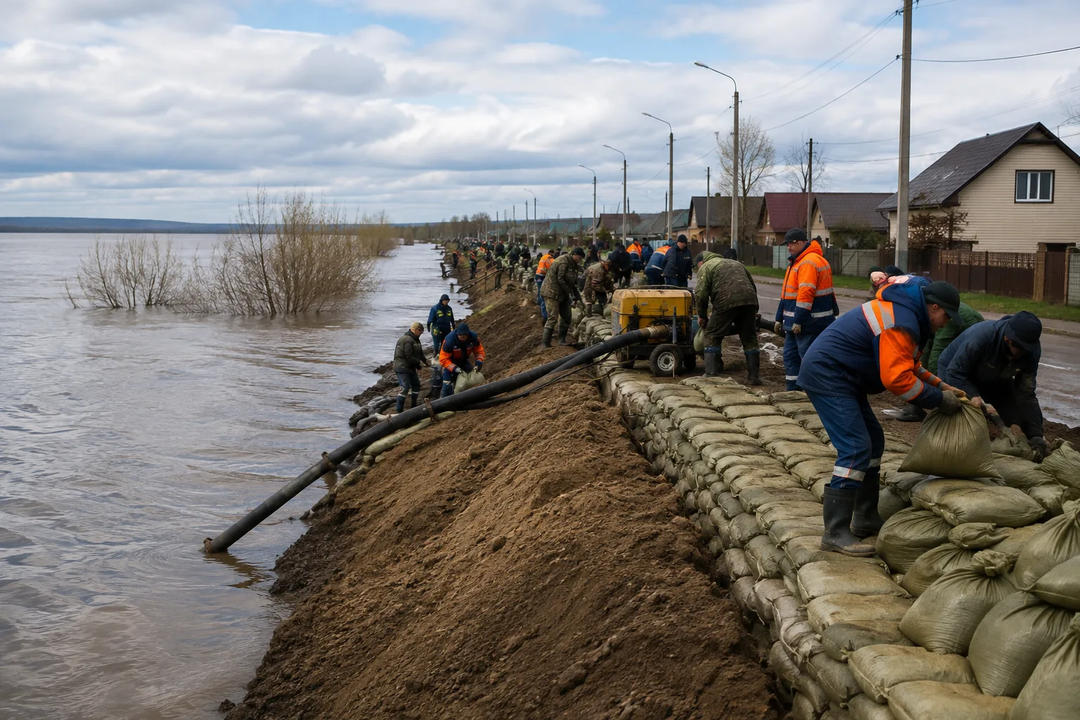 🌊 Комсомольск готовится встретить пик паводка