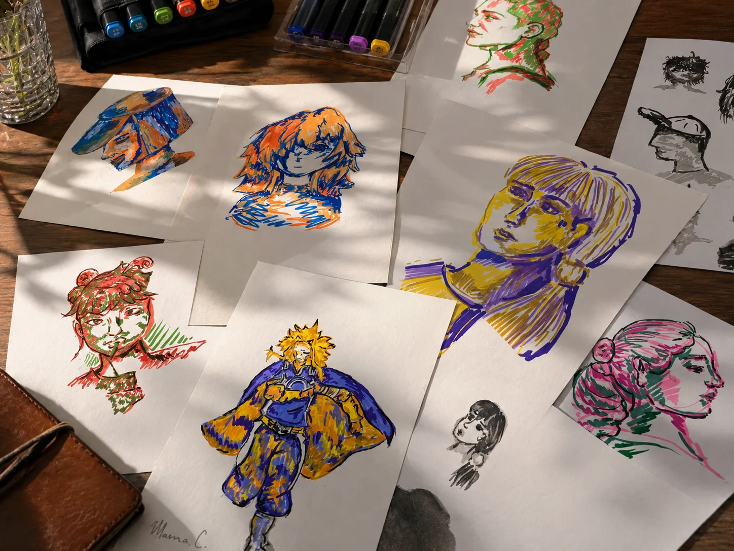 🎨 В детской художественной школе №3 прошёл увлекательный мастер-класс по графике с использованием а