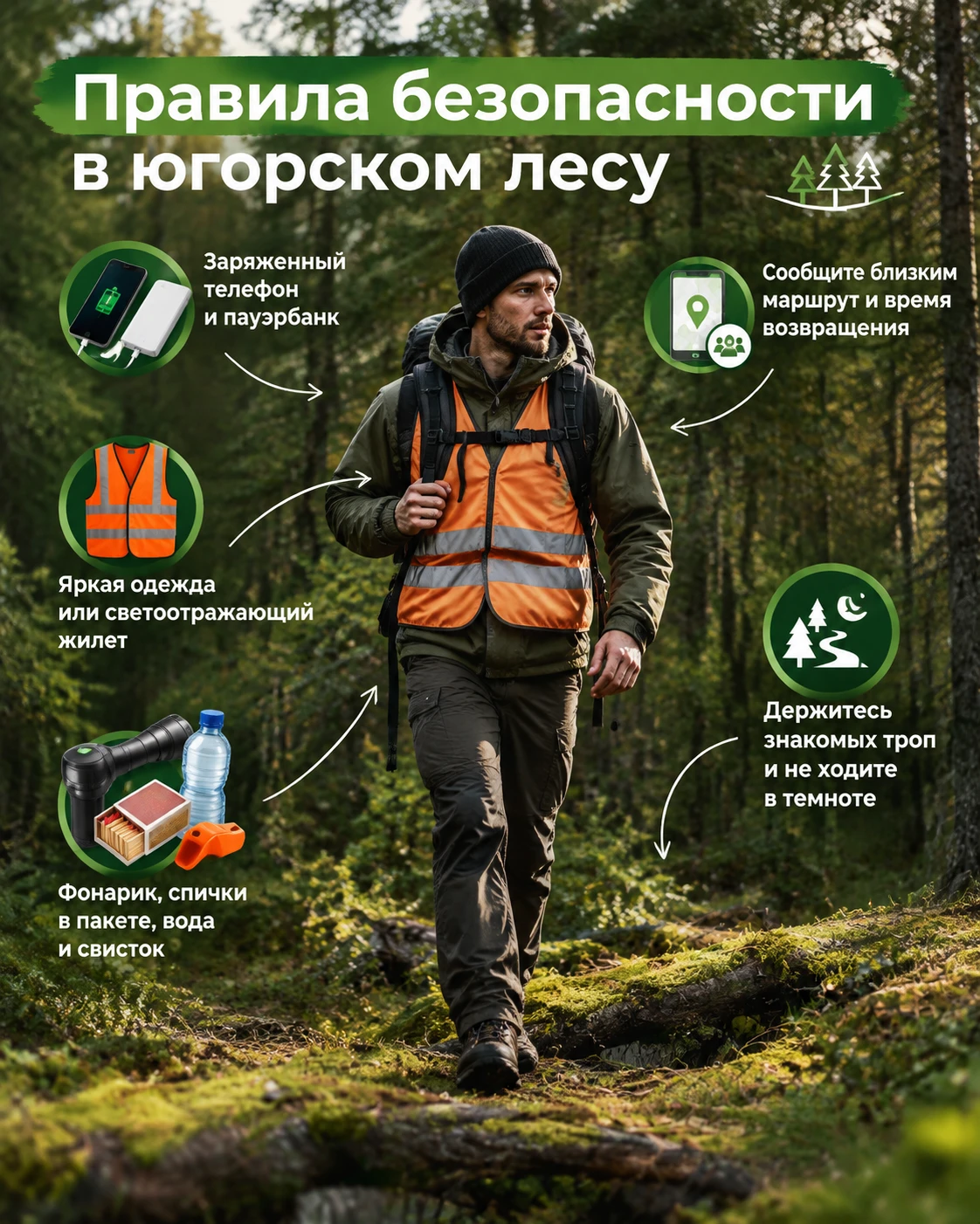 В ХМАО женщина с ребенком нашли в лесу человеческие кости