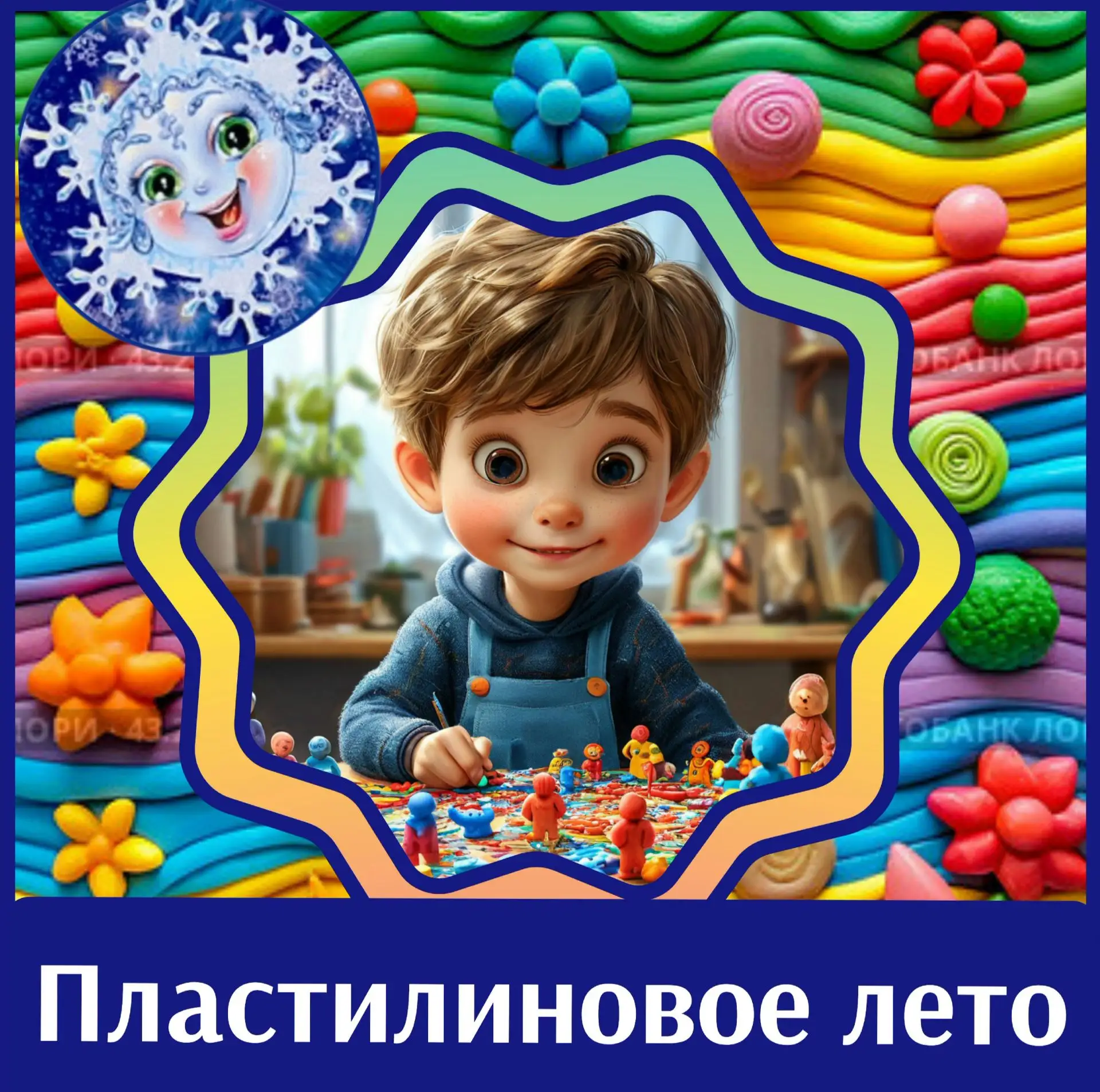 🌟 Пластилиновое лето (лепим из пластилина)
