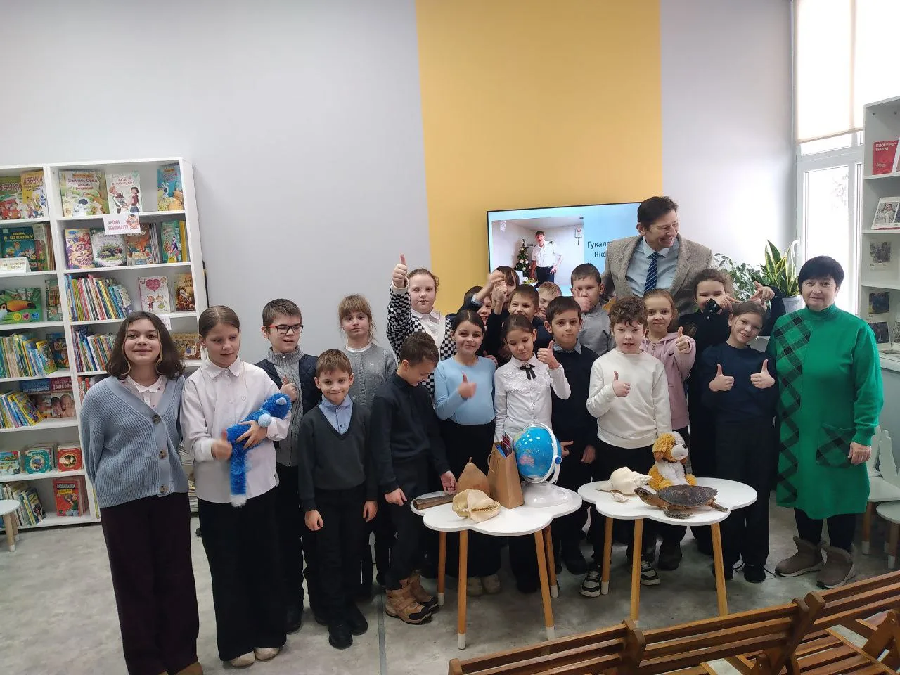 5 февраля в  центральной детской библиотеке города Гусева прошла творческая встреча с писателем Вади