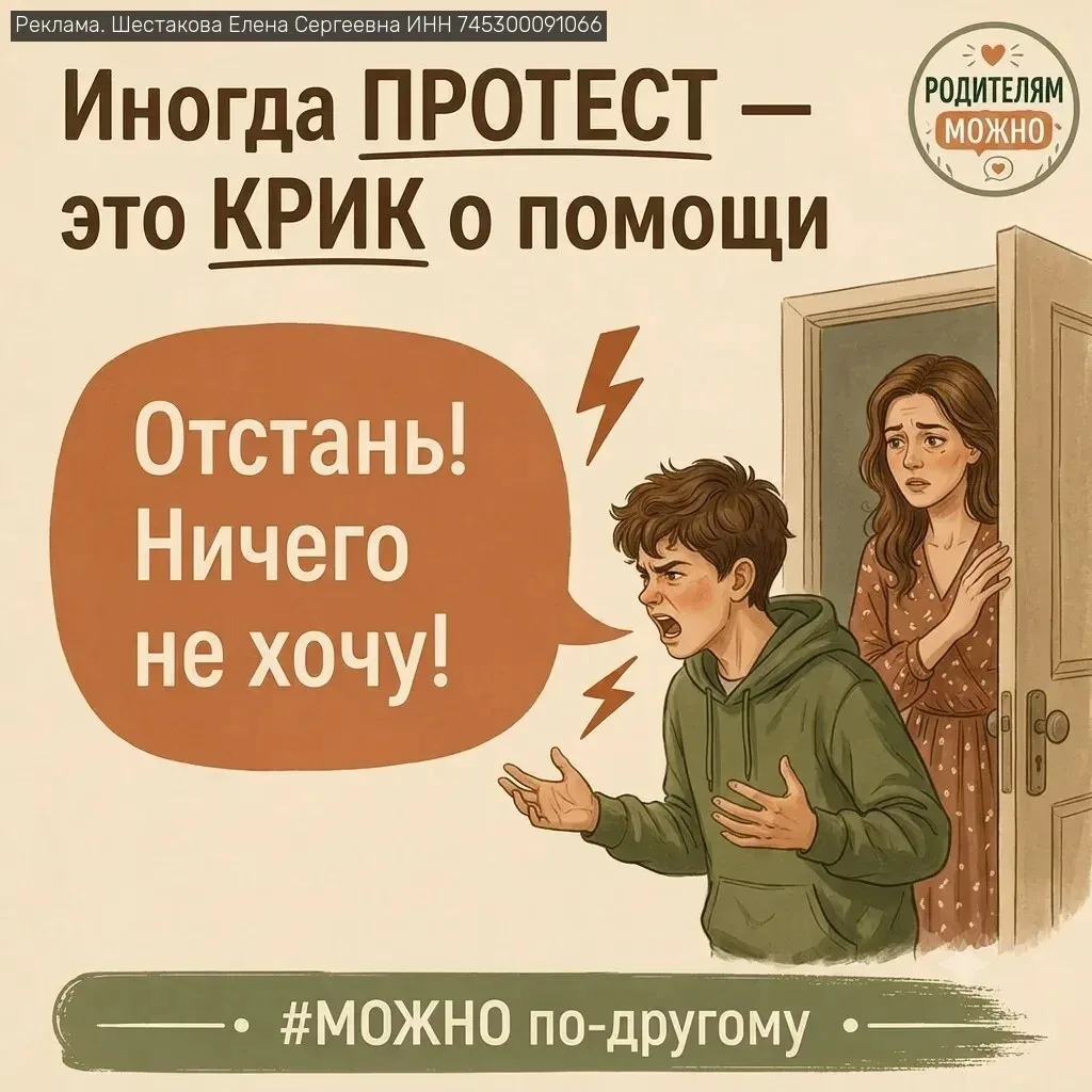 🤬 «Отстань! Ничего не хочу!»