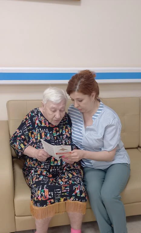 Сегодня в нашем учреждении специалистом по социальной работе была проведена профилактическая беседа 