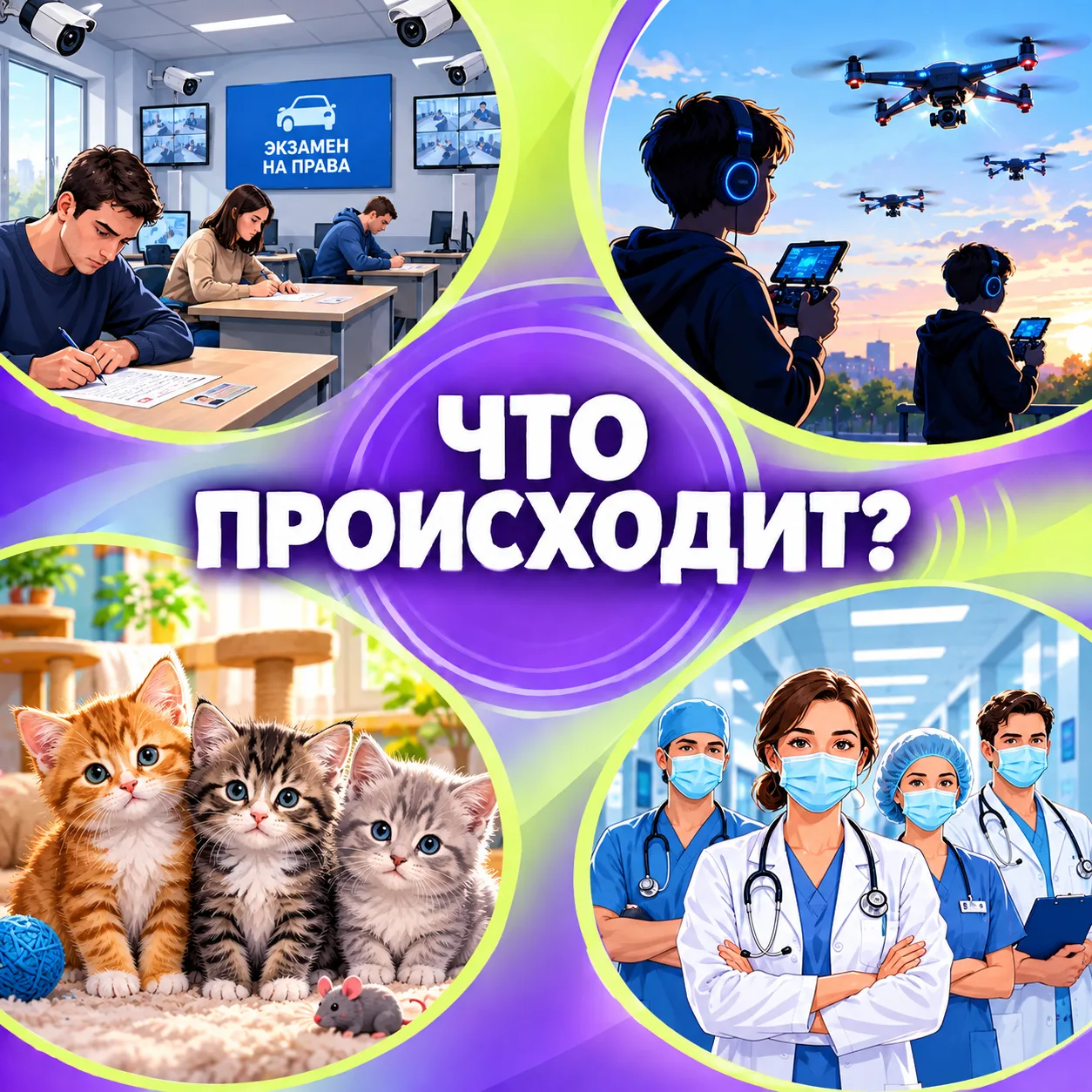 🗞 Новые условия сдачи на права, живодер из Энгельса, трагедия во время ЛФК, соревнован...