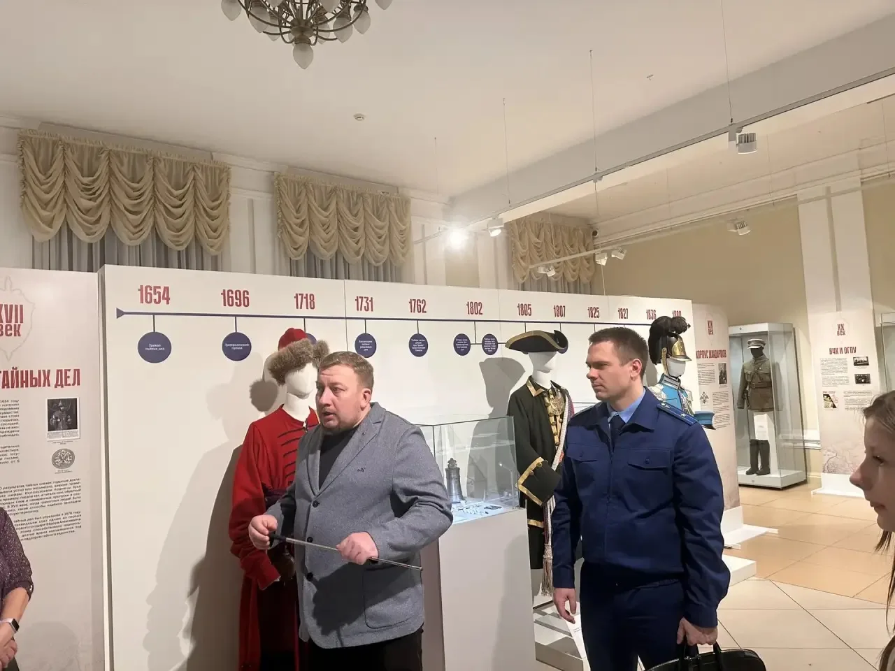 📍Прокурор Октябрьского района Никита Огнев в рамках правового воспитания и просвещения организовал э