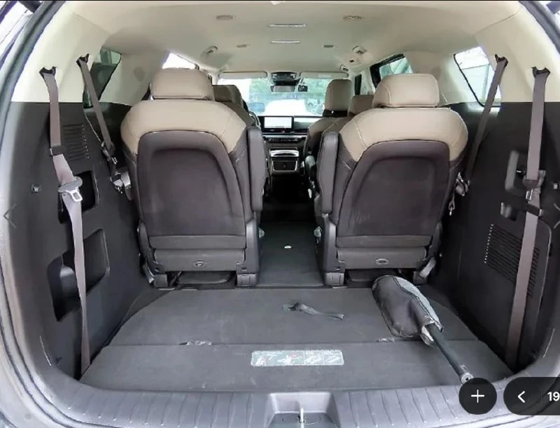 KIA CARNIVAL Prestige — просторный минивэн в чёрном цвете!  • Дата регистрации в Корее: 2024/04 • Дв