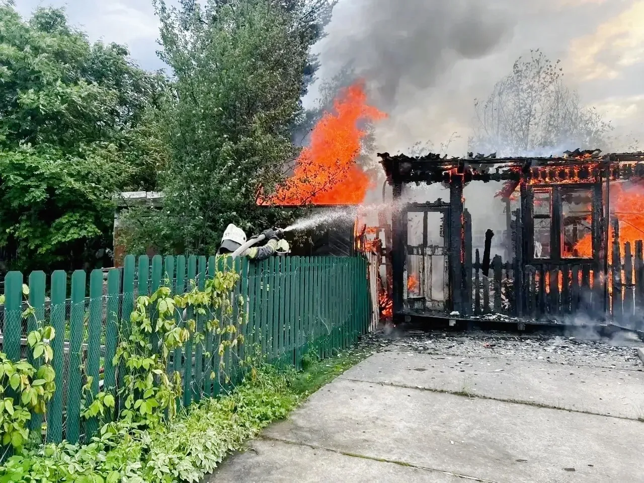 🚒 Пожар в Краснотурьинске!