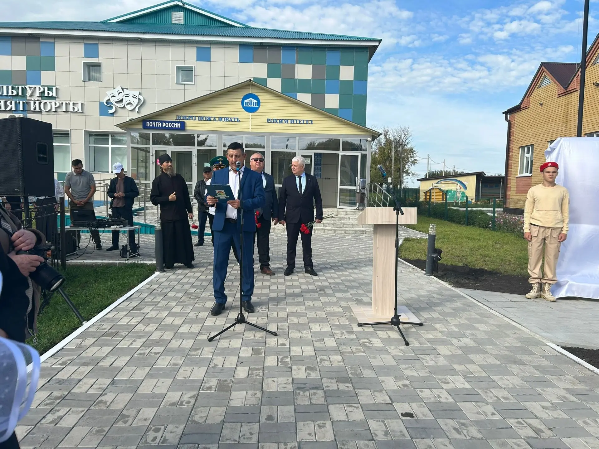Открытие «Аллеи Памяти»