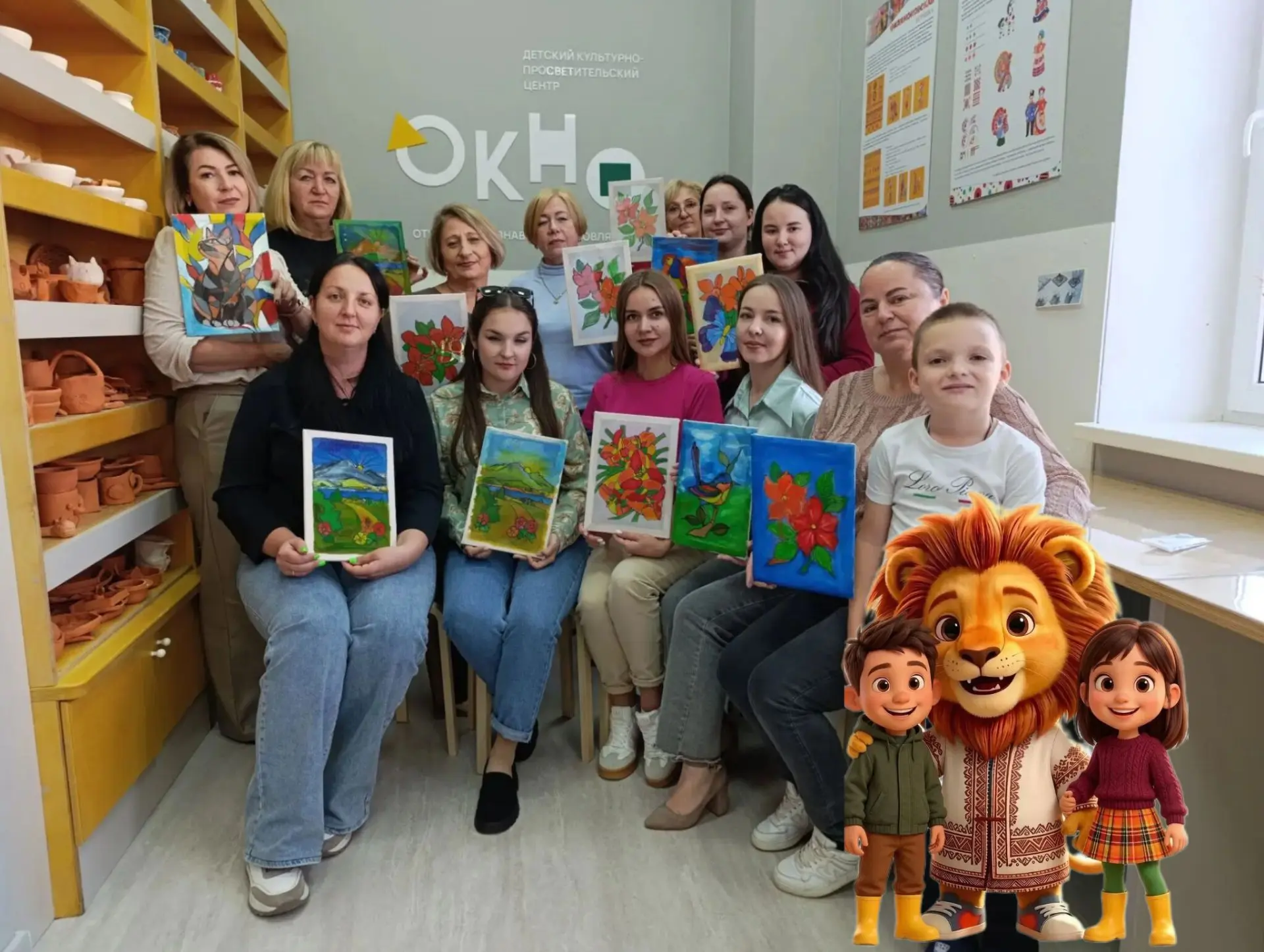 Творческое вдохновение: в преддверии Дня дошкольного работника наш коллектив побывал на...