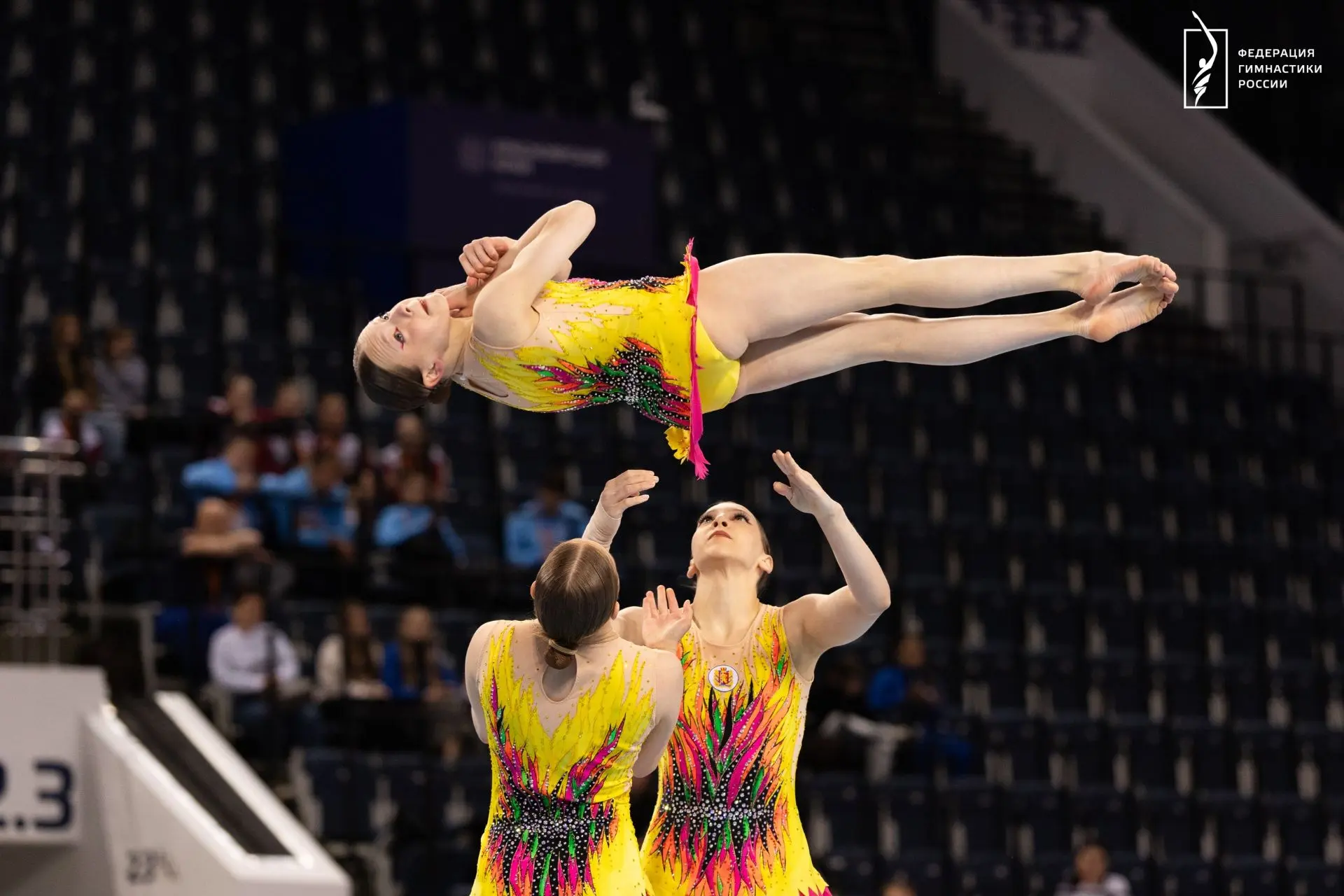 🔥📸Яркие кадры первого в истории Красноярска чемпионата России по спортивной акробатике!