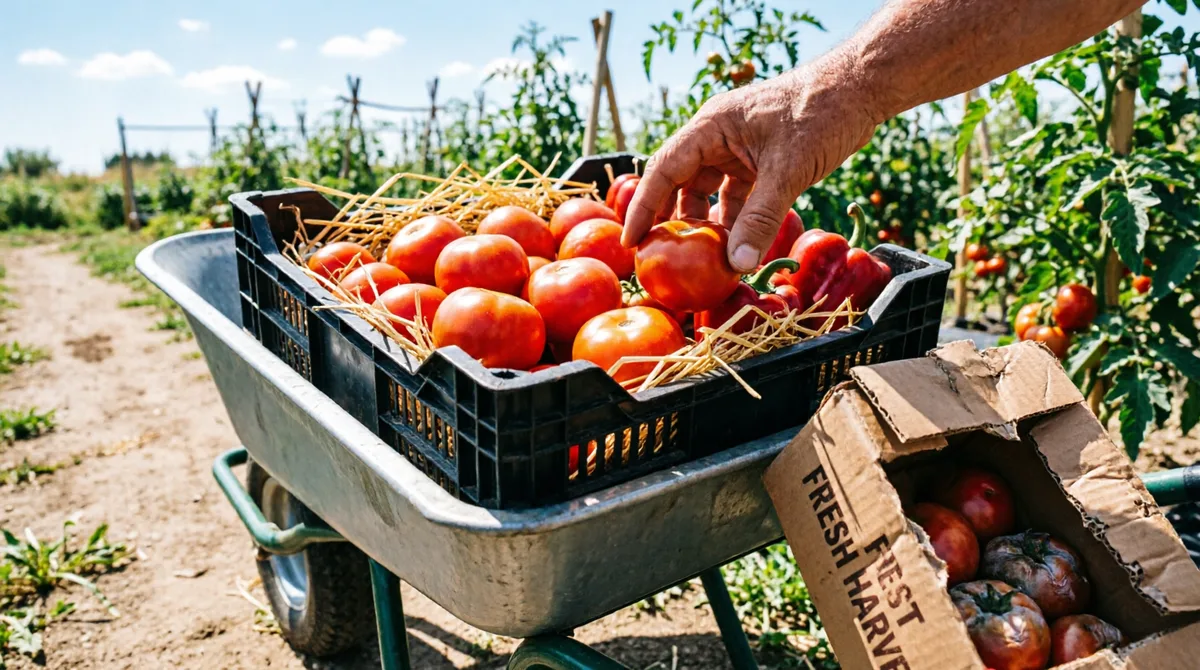🍅 УРОЖАЙНОСТЬ VS ПРАКТИЧНОСТЬ: как выбрать сорт, который удобно хранить, везти и есть!
На упаковке 